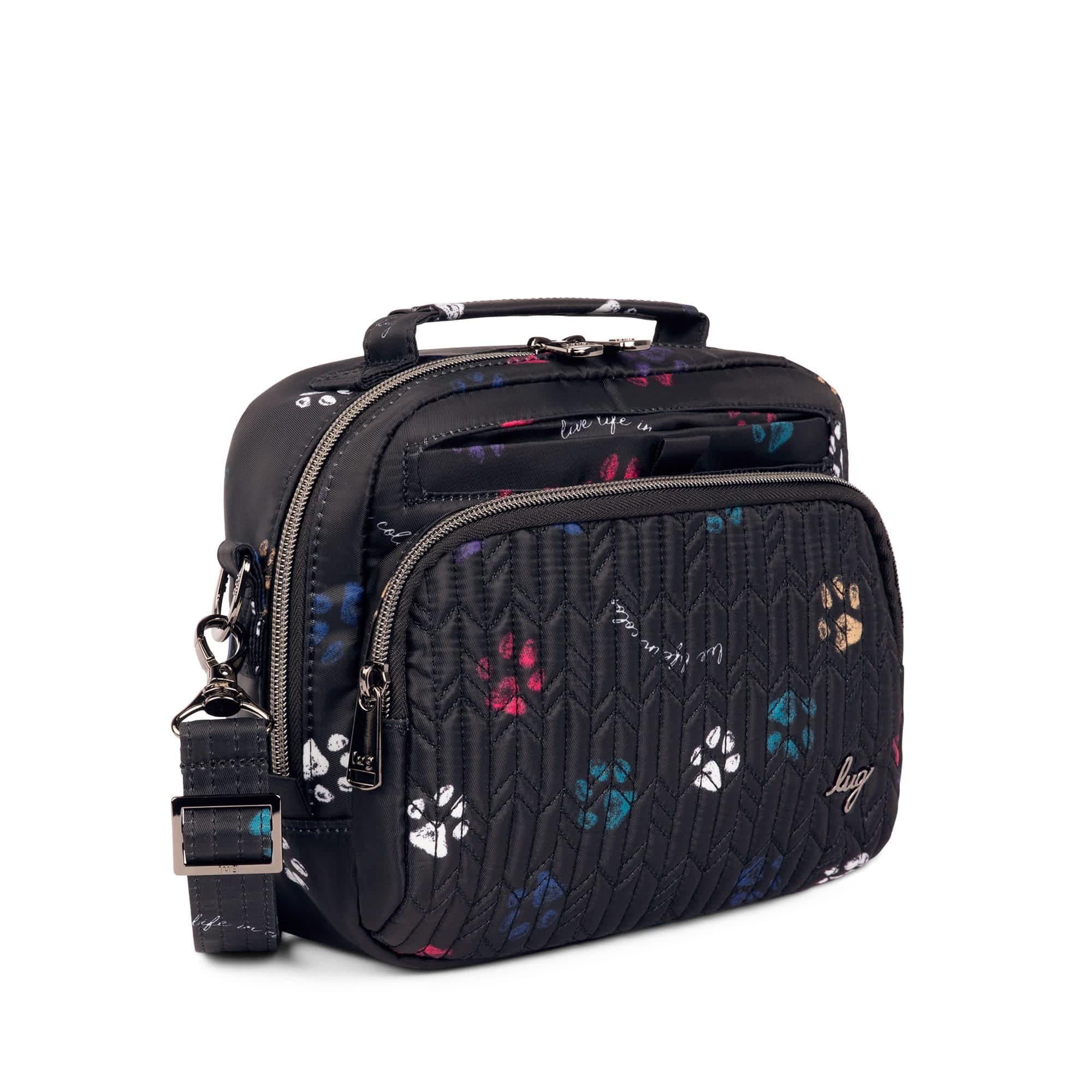 Ranger Mini Crossbody Bag - PAWS BLACK - MiniRanger_PawsBlack_02