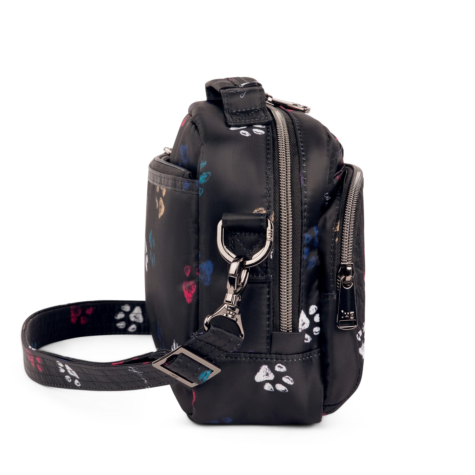 Ranger Mini Crossbody Bag - PAWS BLACK - MiniRanger_PawsBlack_03