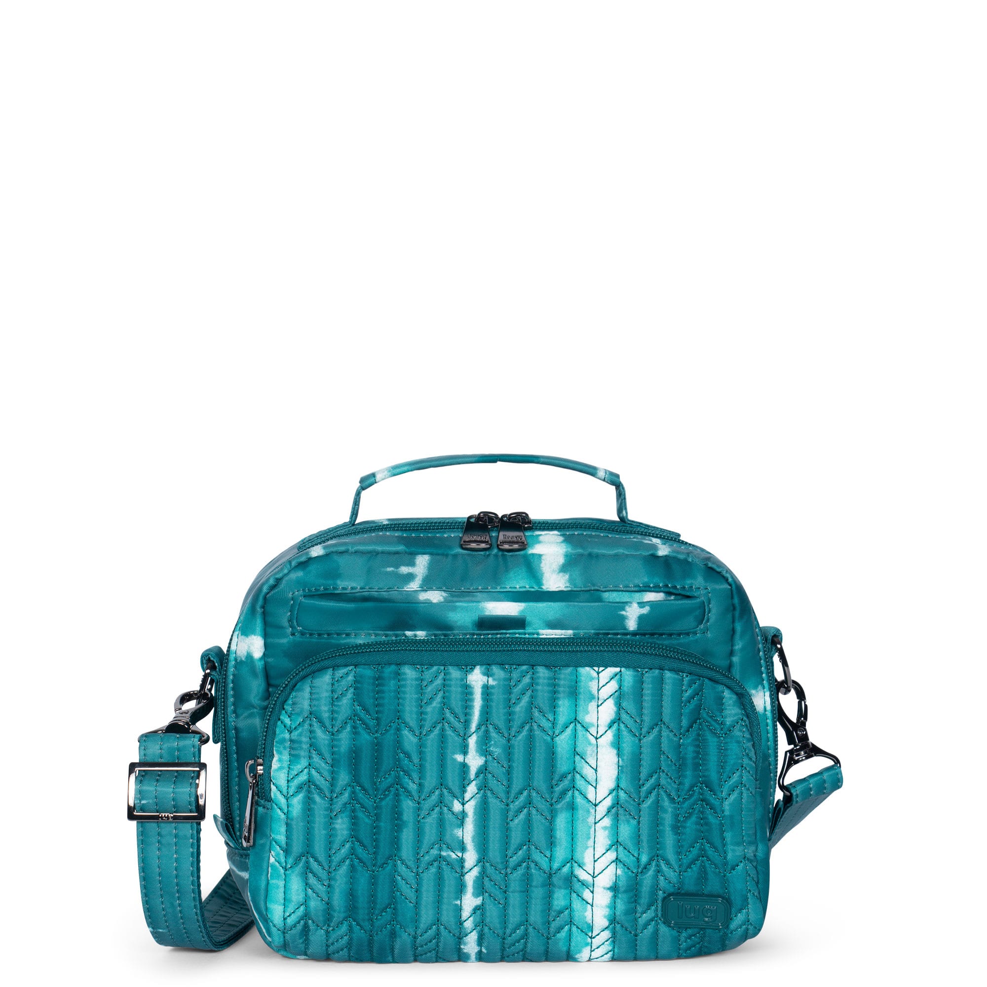 Ranger Mini Crossbody Bag - SHIBORI TEAL - MiniRanger_ShiboriTeal_01