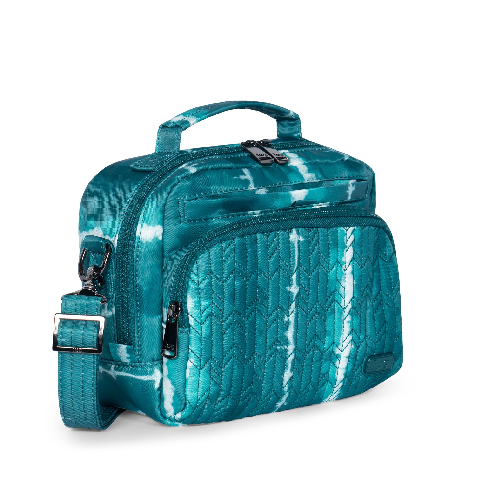 Ranger Mini Crossbody Bag - SHIBORI TEAL - MiniRanger_ShiboriTeal_02