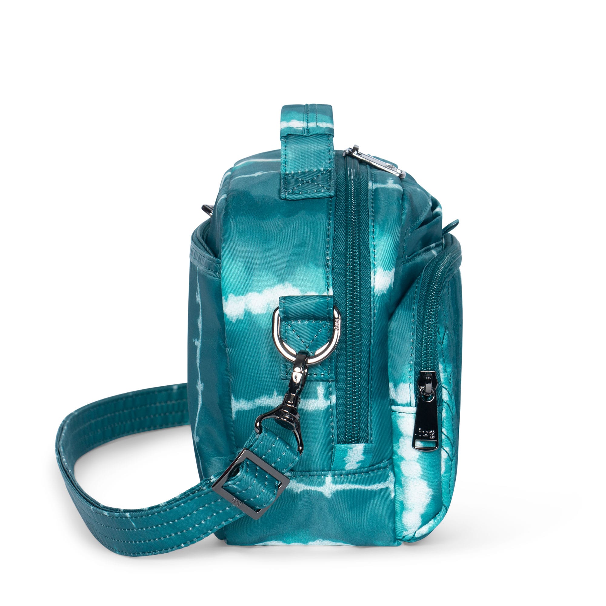 Ranger Mini Crossbody Bag - SHIBORI TEAL - MiniRanger_ShiboriTeal_03