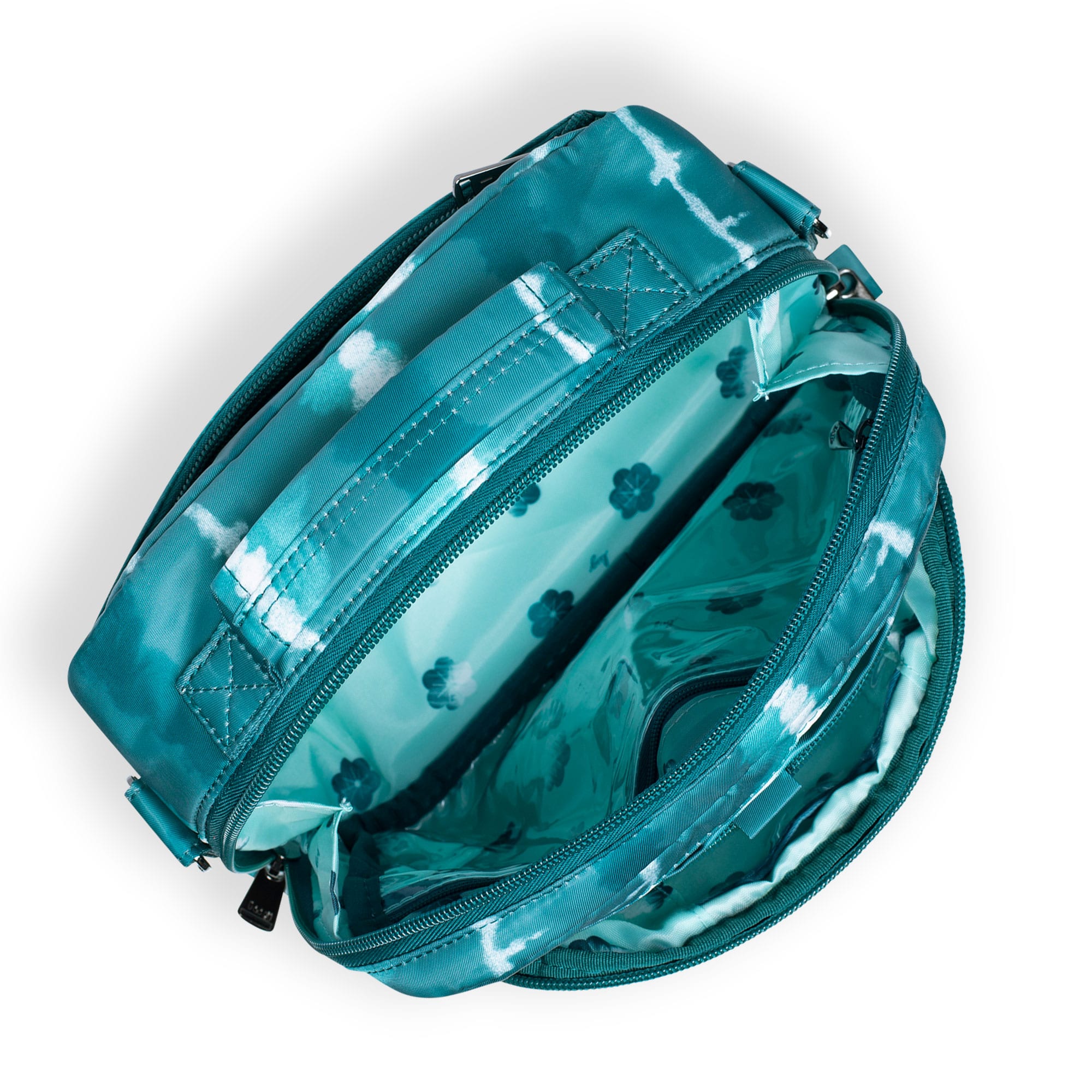 Ranger Mini Crossbody Bag - SHIBORI TEAL - MiniRanger_ShiboriTeal_05