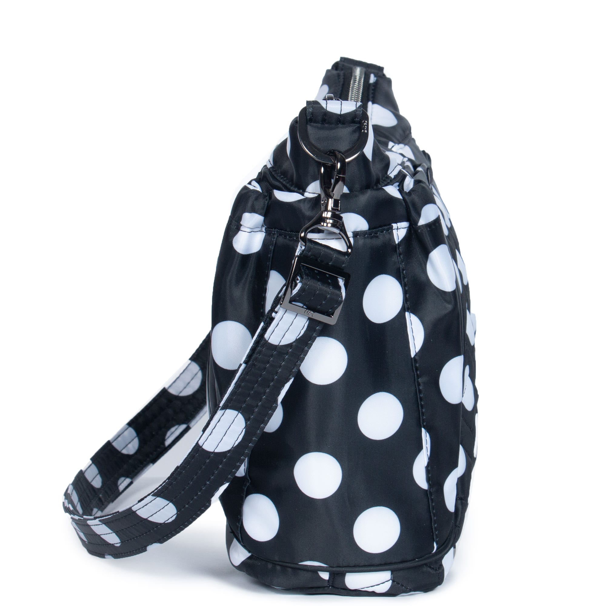 Shuffle Mini SE Crossbody Bag - BLACK LARGE DOT - MiniShuffle_BlackLargeDot_03