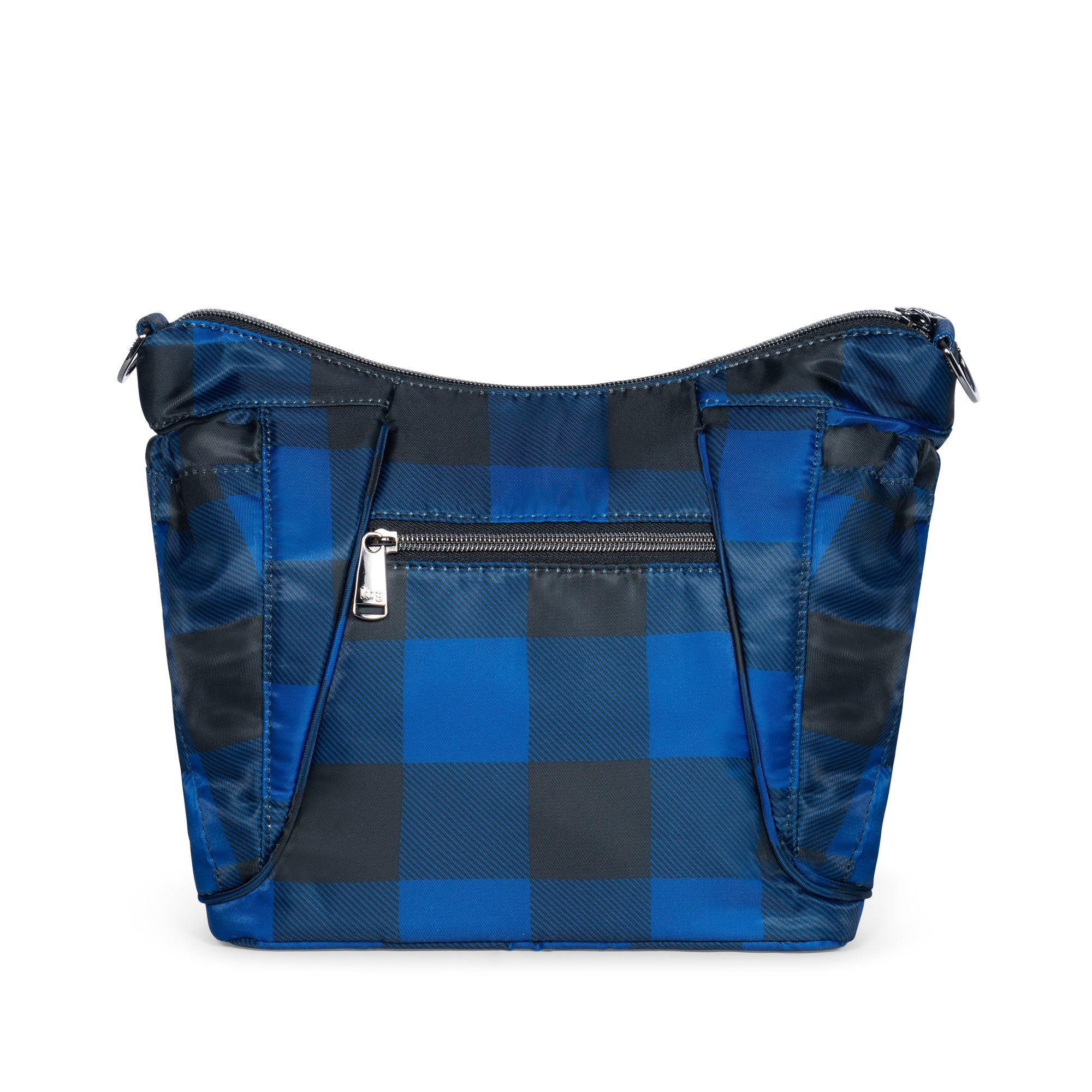 Shuffle Mini SE Crossbody Bag - BUFFALO CHECK BLUE - MiniShuffle_BuffaloCheckBlue_04