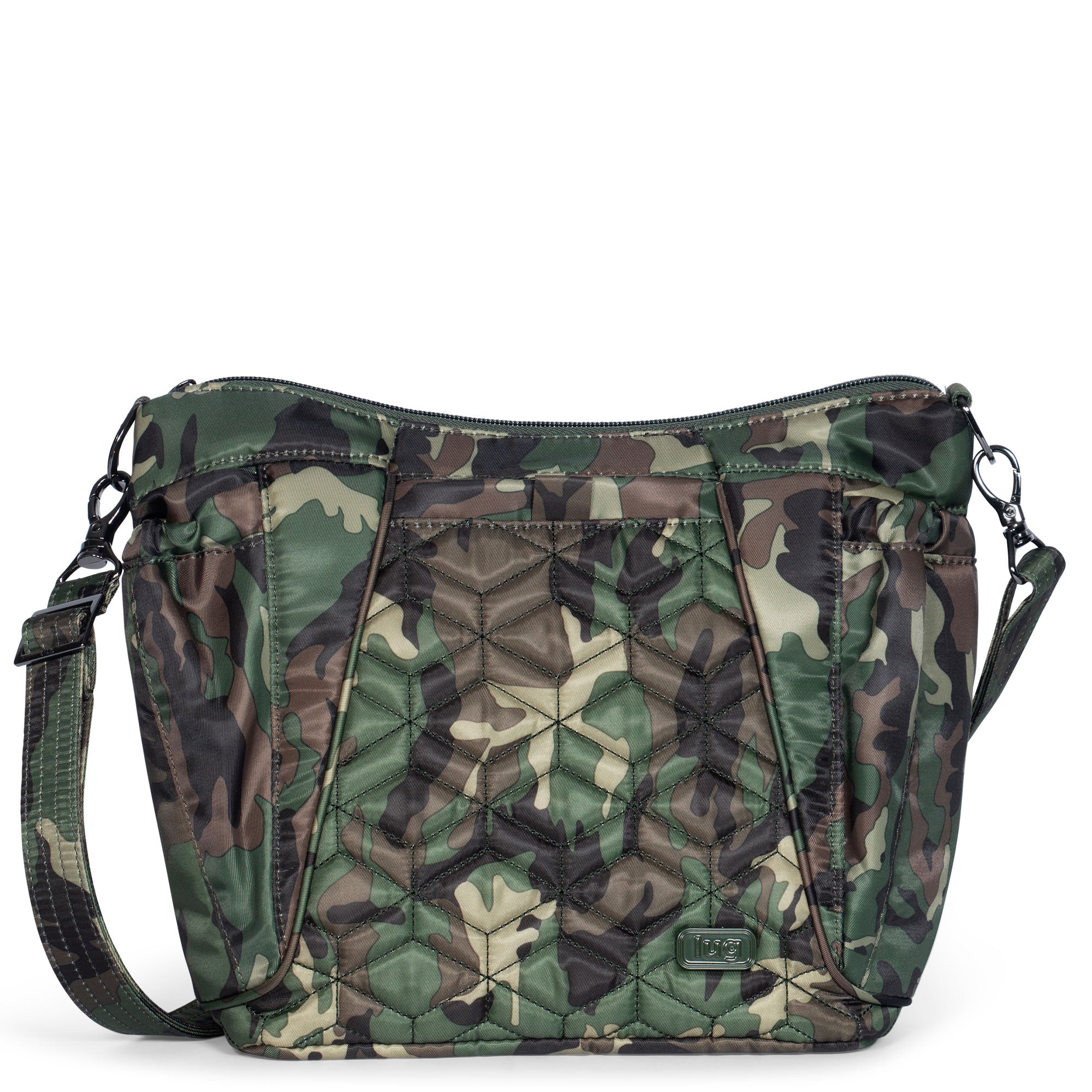 Shuffle Mini SE Crossbody Bag - CAMO GREEN - MiniShuffle_CamoGreen_01