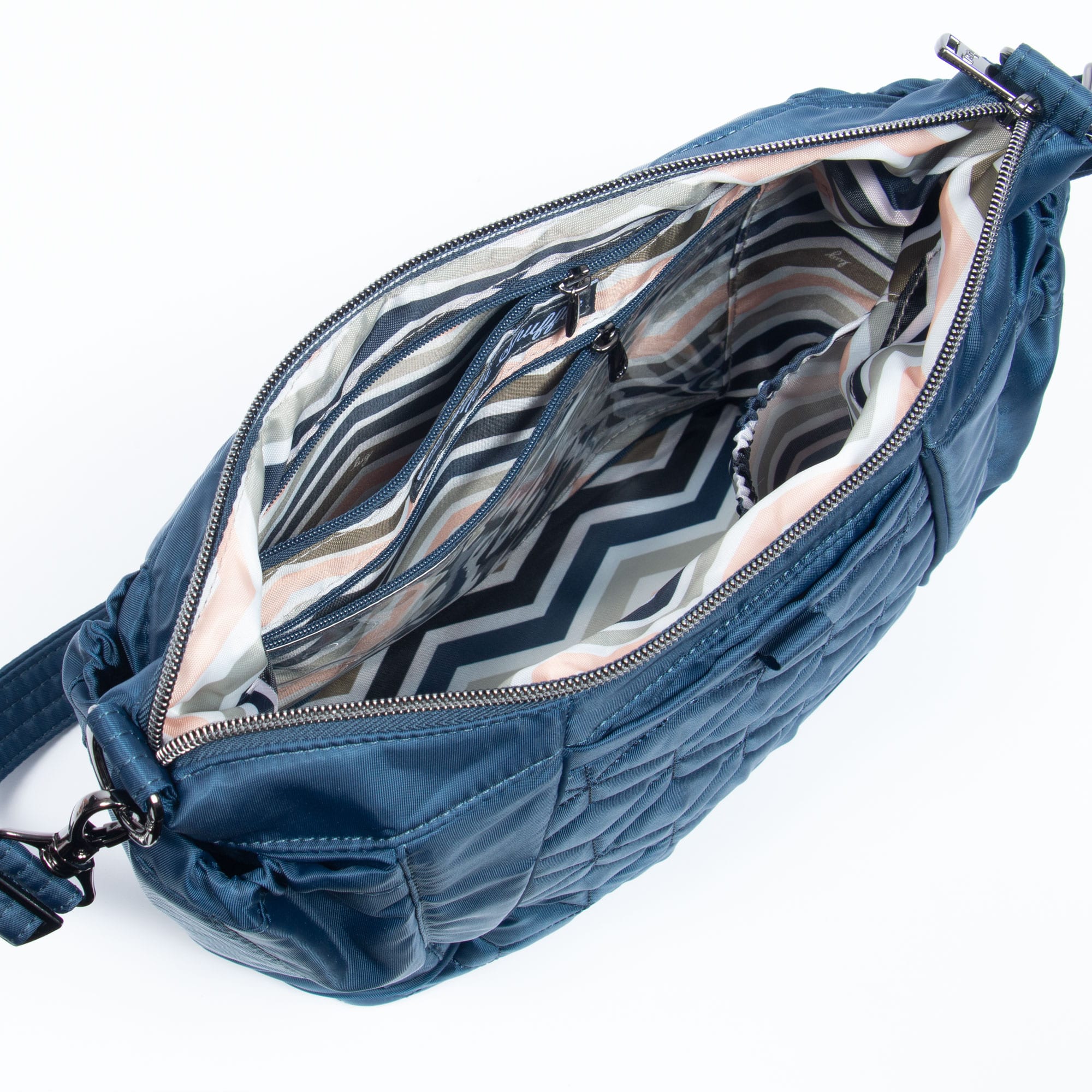 Shuffle Mini SE Crossbody Bag - NAVY BLUE - MiniShuffle_Navy_05