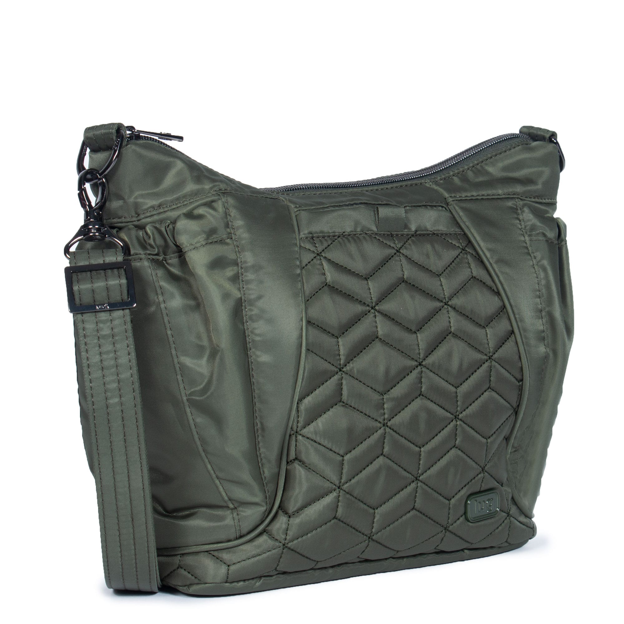 Shuffle Mini SE Crossbody Bag - OLIVE GREEN - MiniShuffle_OliveGreen_02