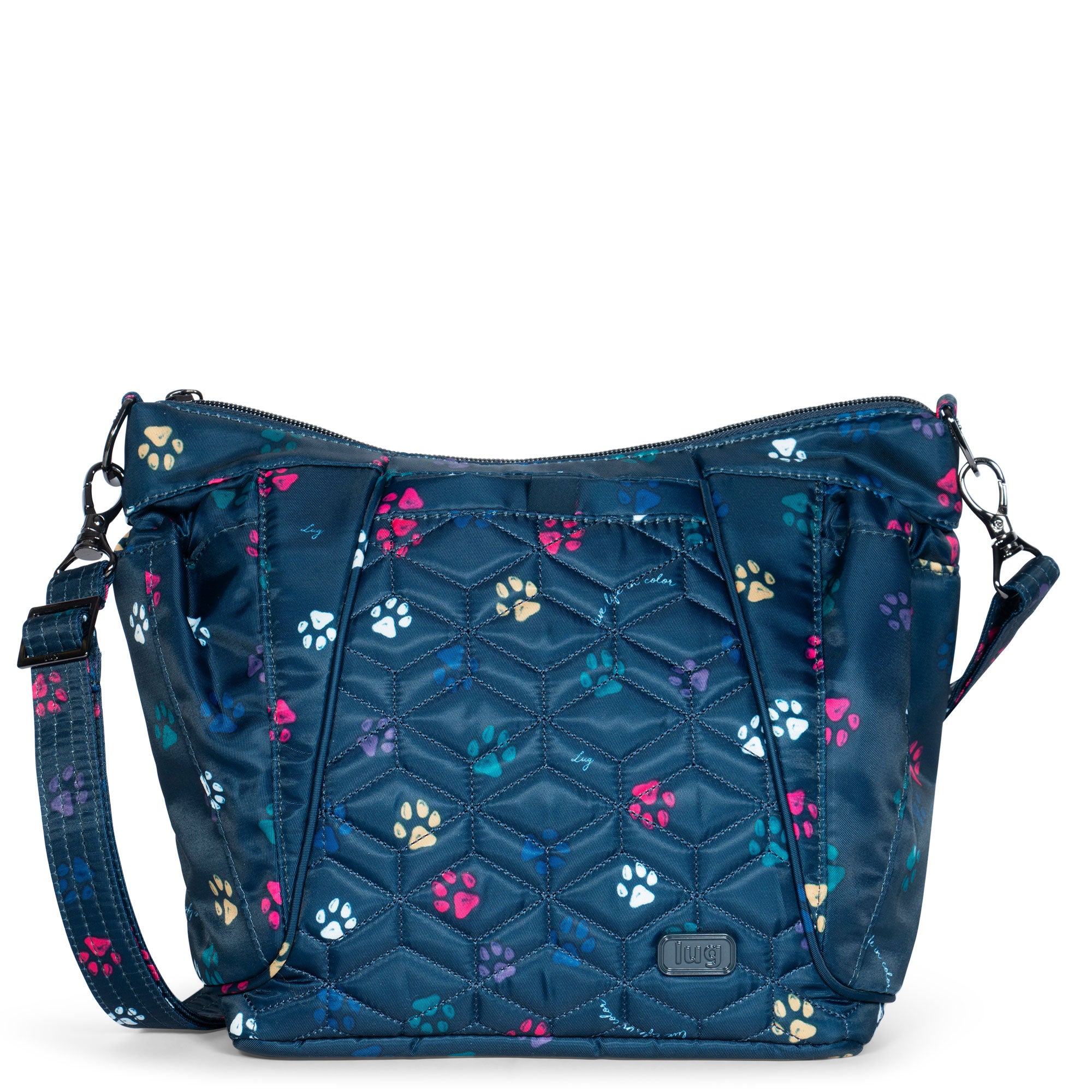 Shuffle Mini SE Crossbody Bag - PAWS NAVY - MiniShuffle_PawsNavy_01