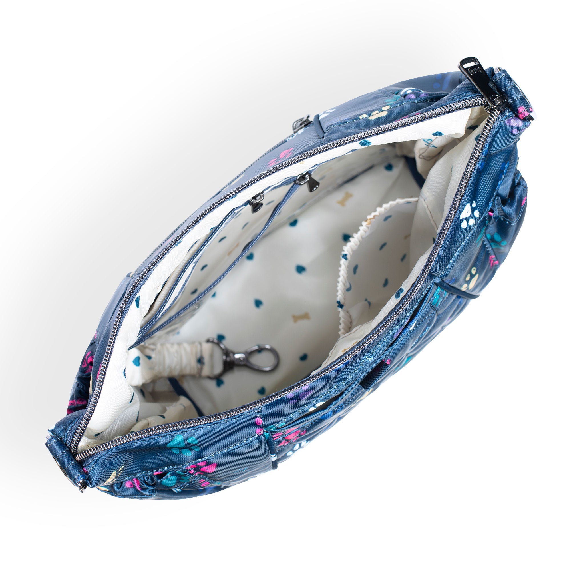 Shuffle Mini SE Crossbody Bag - PAWS NAVY - MiniShuffle_PawsNavy_05