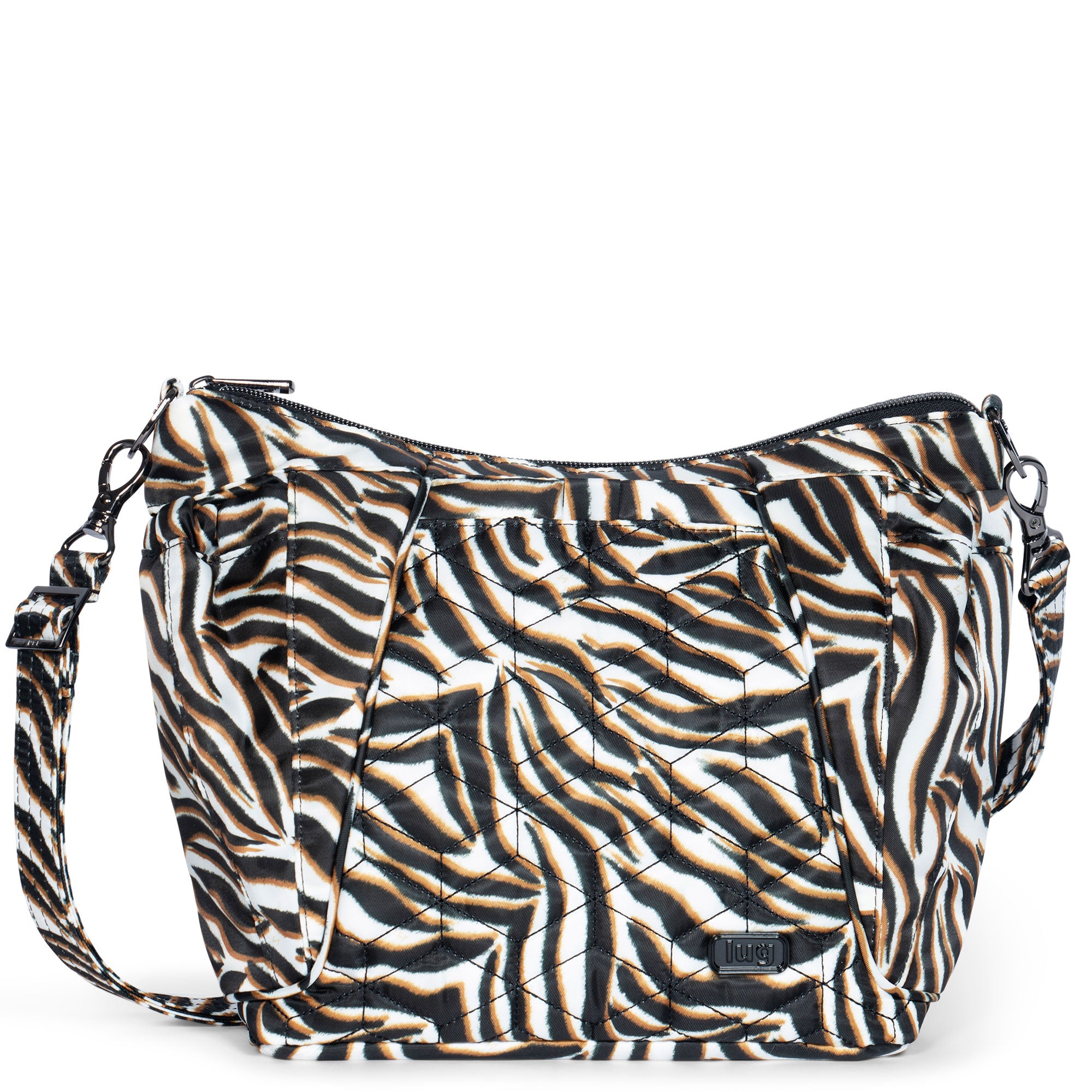 Shuffle Mini SE Crossbody Bag - ZEBRA SAND - MiniShuffle_ZebraSand_01