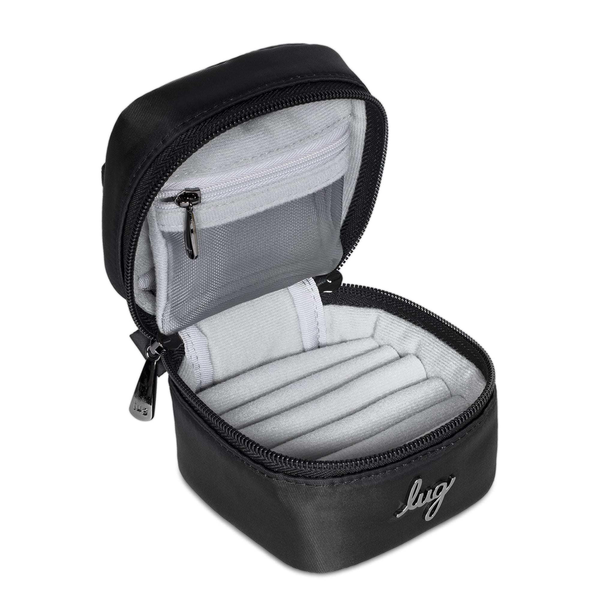 Swizzle Mini Jewelry Case - METALLIC BLACK - MiniSwizzle_BlackMetallic_05