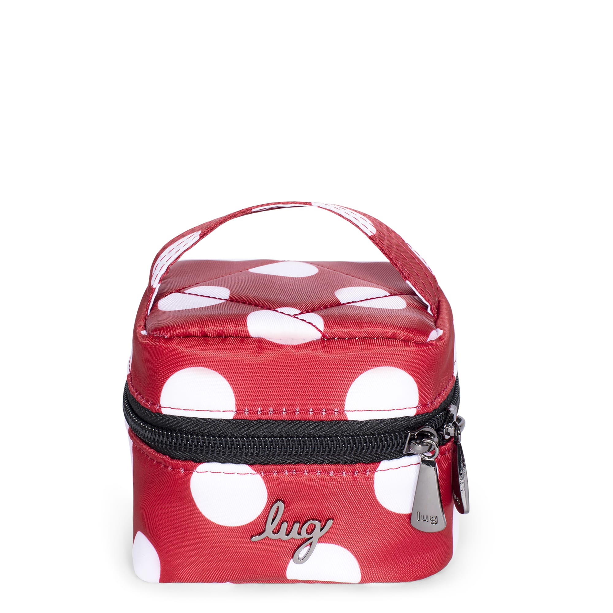 Swizzle Mini Jewelry Case - CRIMSON LARGE DOT - MiniSwizzle_CrimsonLgDot_01
