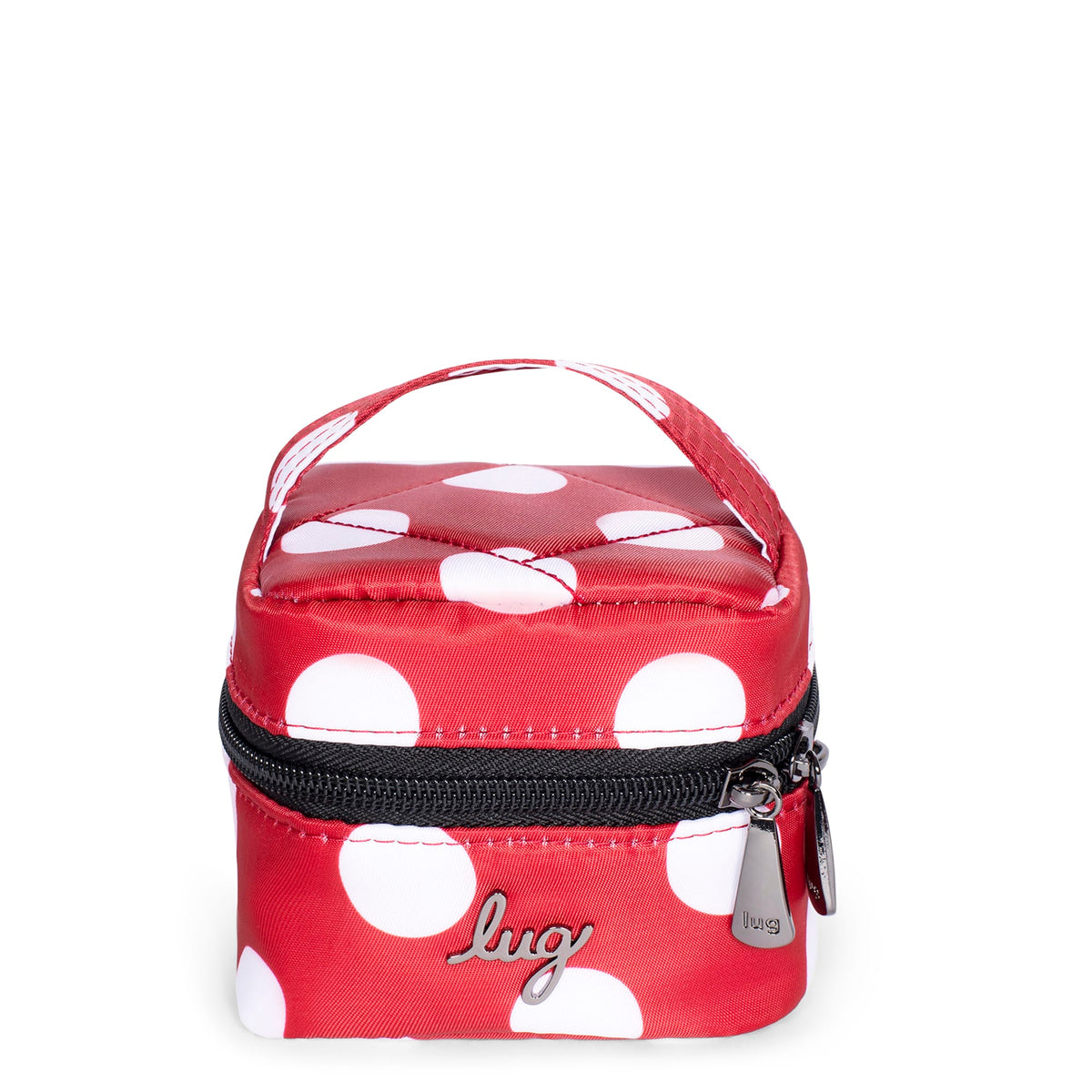 Swizzle Mini Jewelry Case - CRIMSON LARGE DOT - MiniSwizzle_CrimsonLgDot_01