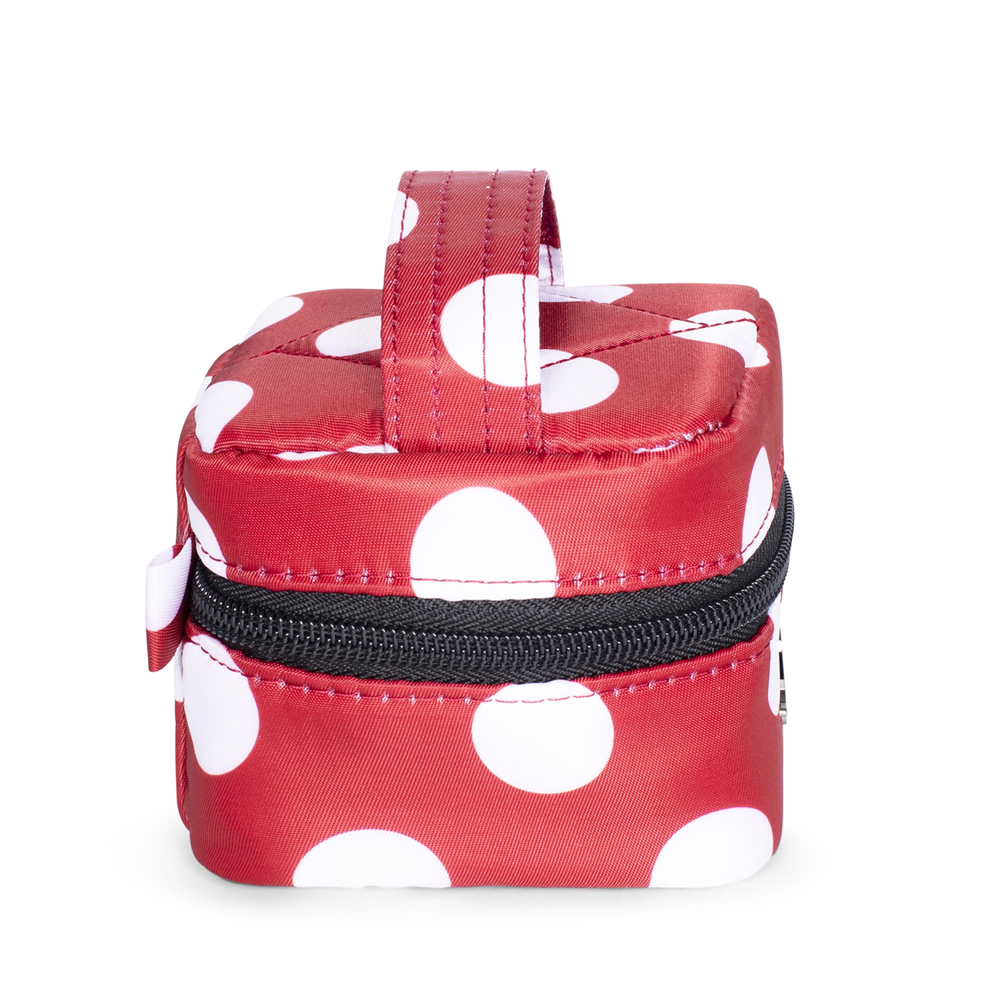 Swizzle Mini Jewelry Case - CRIMSON LARGE DOT - MiniSwizzle_CrimsonLgDot_03