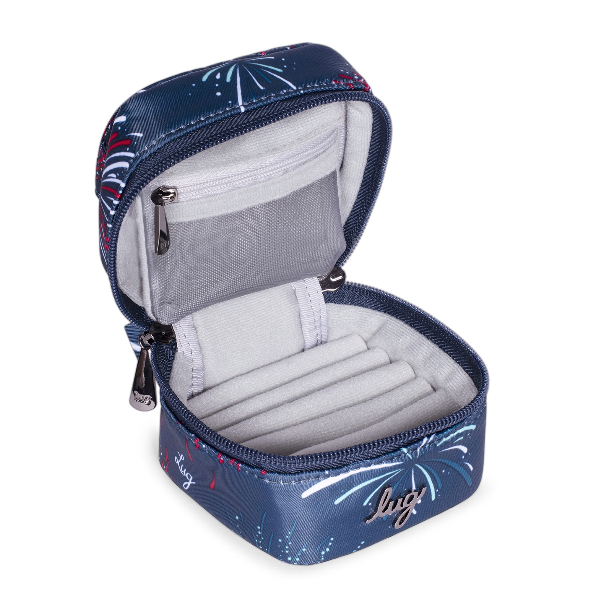 Swizzle Mini Jewelry Case - FIREWORK NAVY - MiniSwizzle_FireworkNavy_05