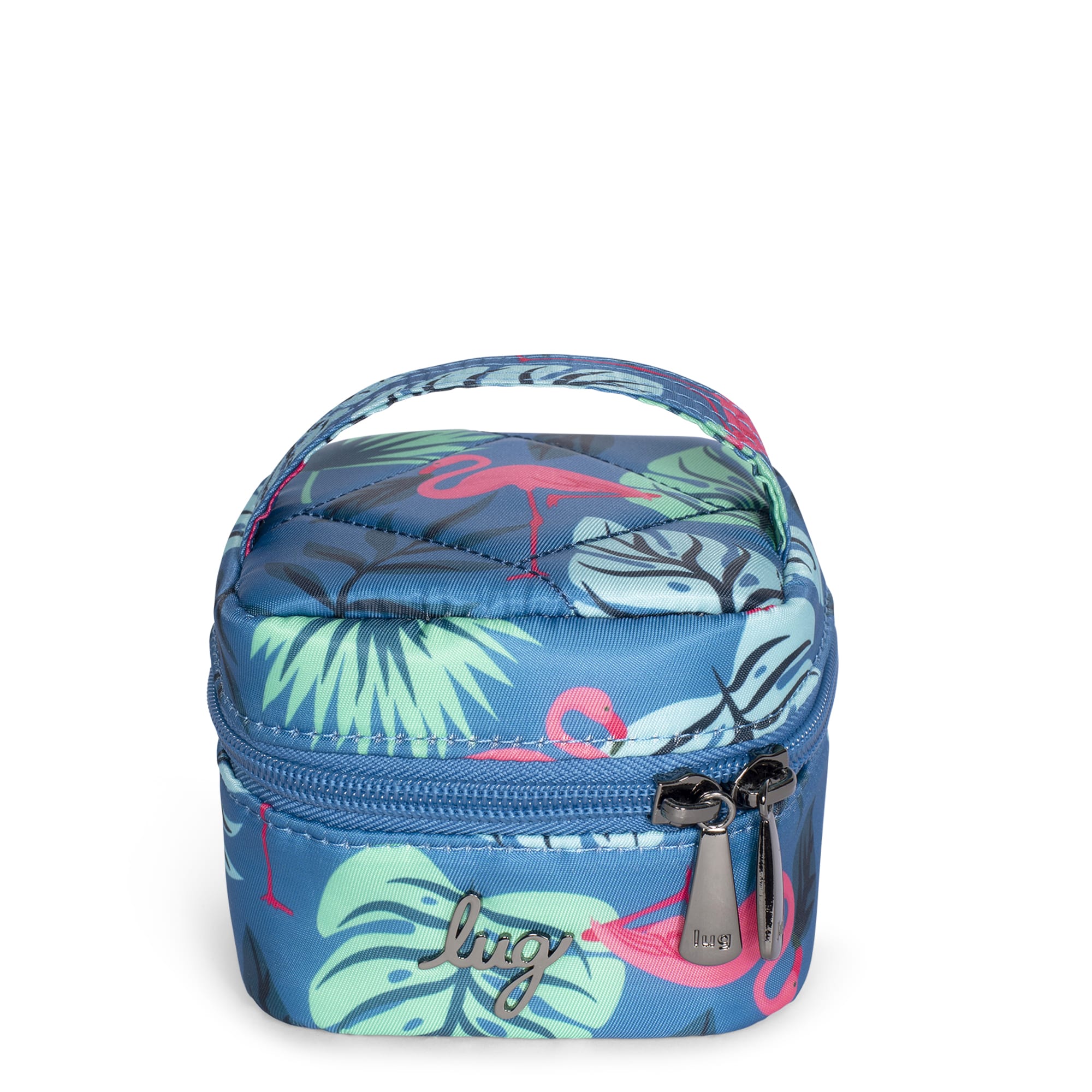Swizzle Mini Jewelry Case - FLAMINGO BLUE - MiniSwizzle_FlamingoBlue_01