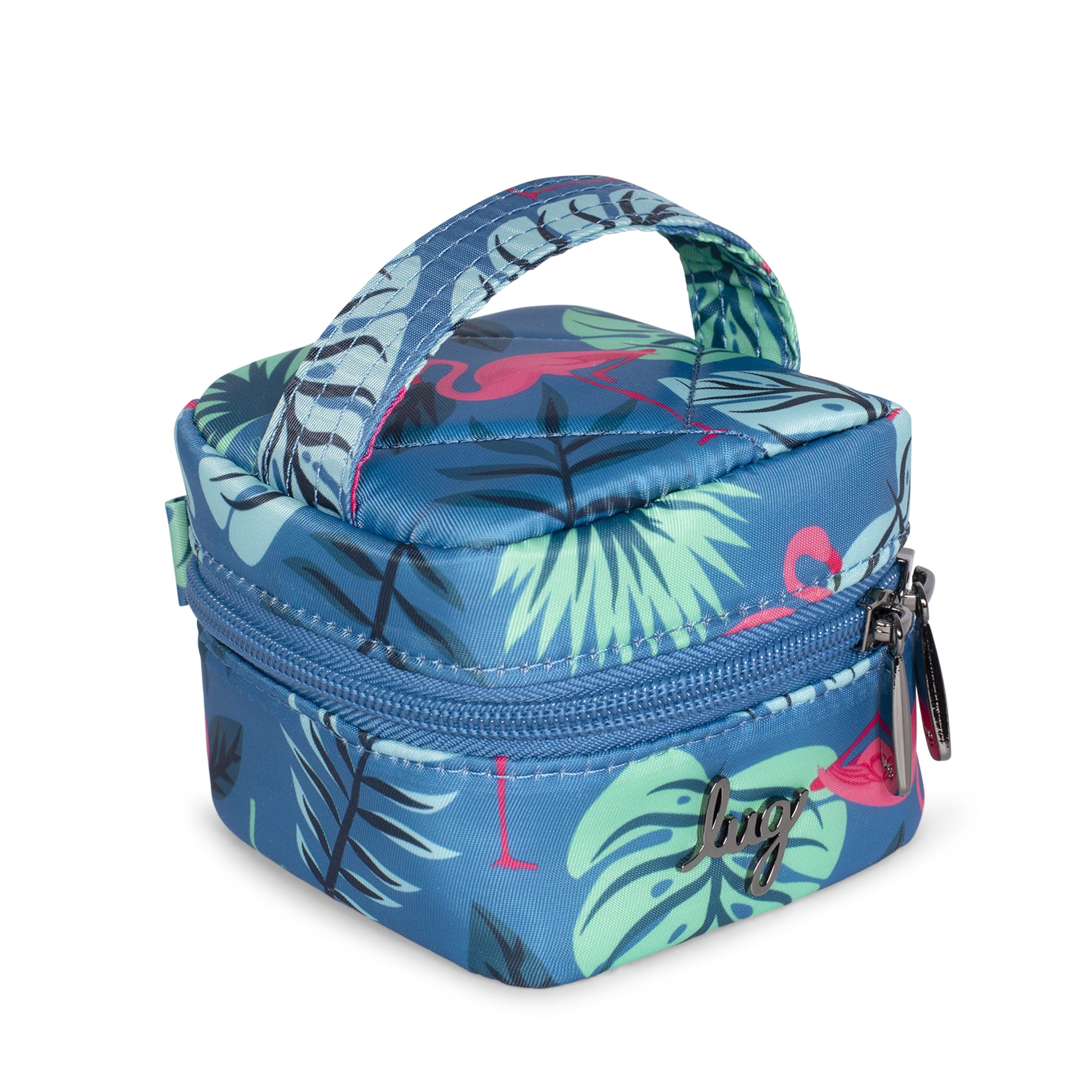 Swizzle Mini Jewelry Case - FLAMINGO BLUE - MiniSwizzle_FlamingoBlue_02