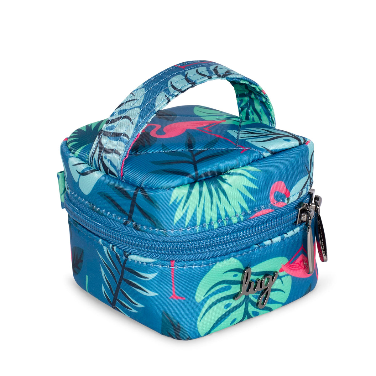 Swizzle Mini Jewelry Case - FLAMINGO BLUE - MiniSwizzle_FlamingoBlue_02