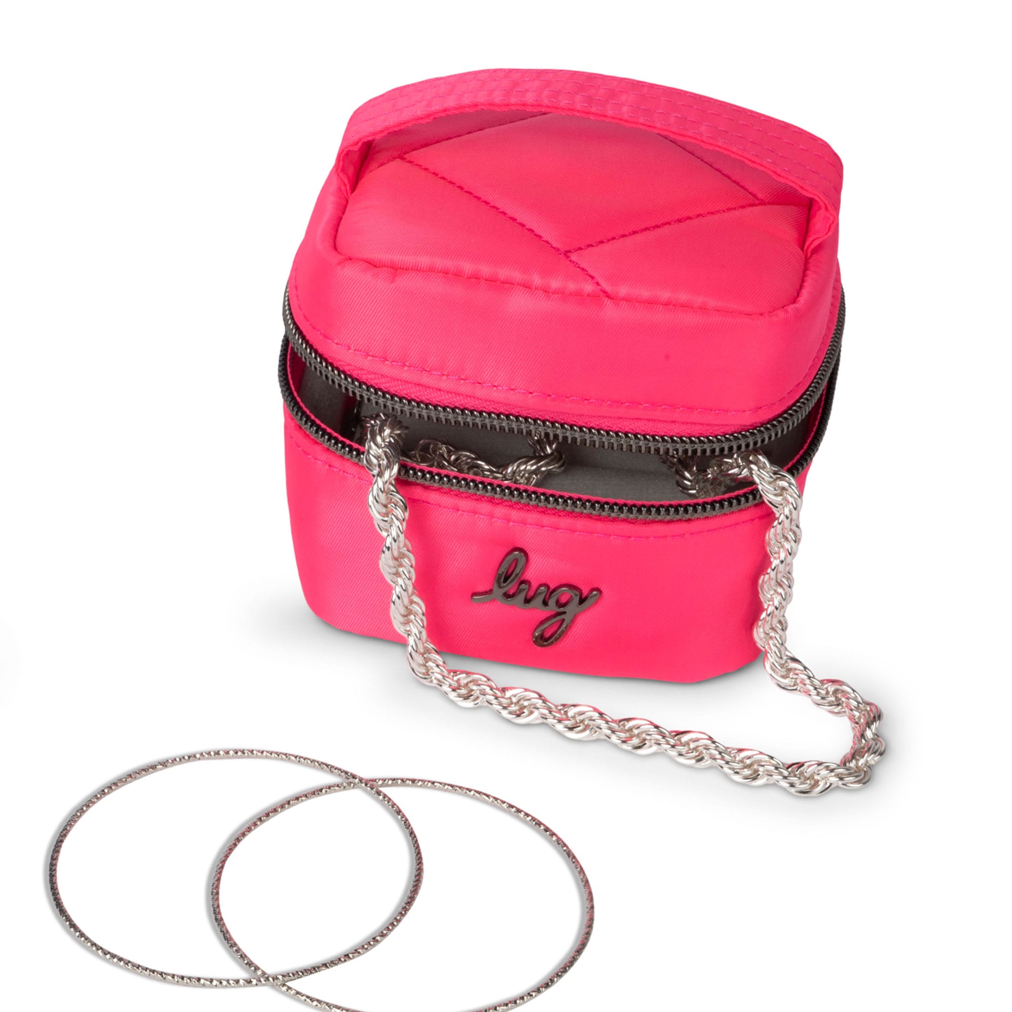 Swizzle Mini Jewelry Case - MAGENTA - MiniSwizzle_Lifestyle_02_03e1c8c3-d667-4641-a77d-15ef1a91c1ed