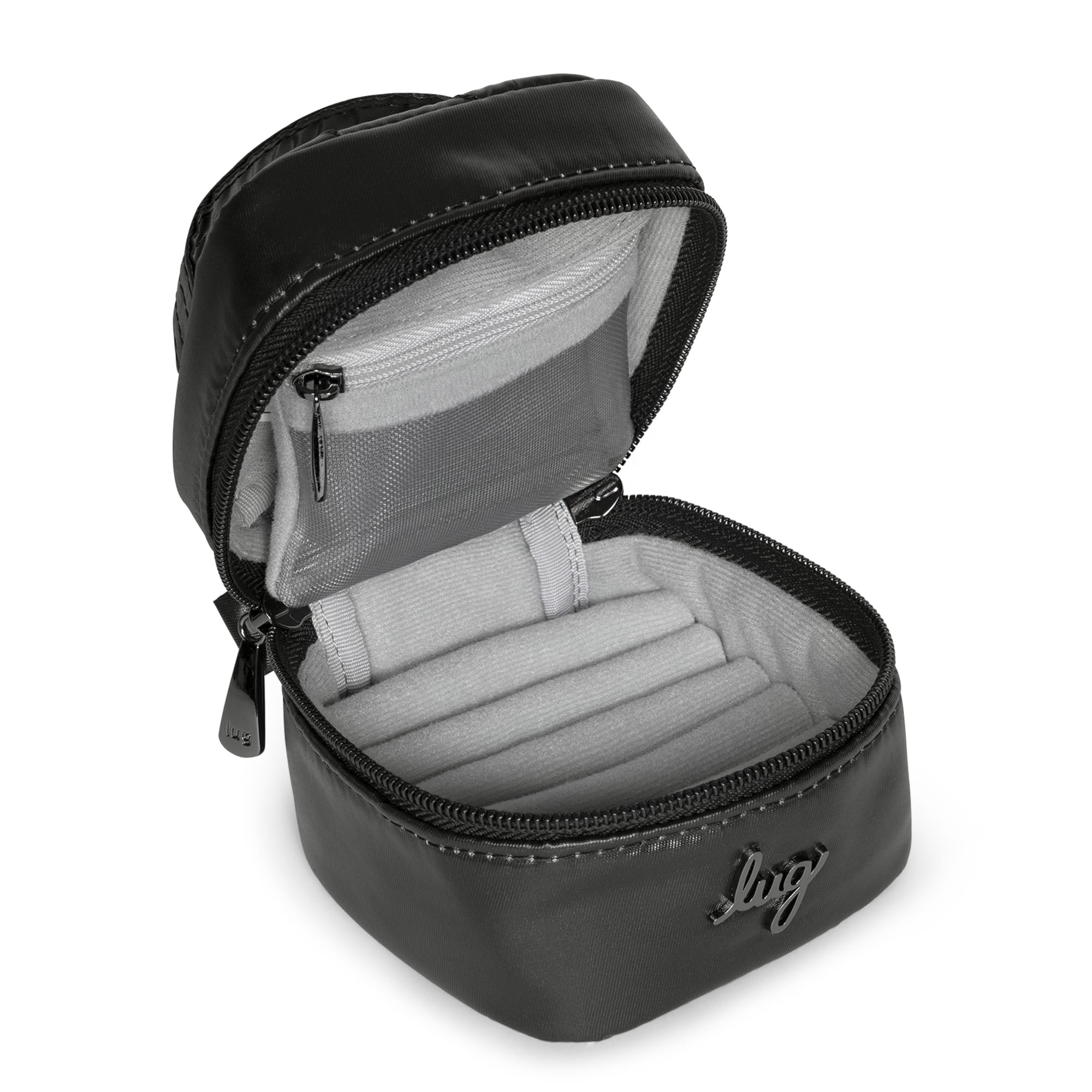 Swizzle Mini Jewelry Case - MIDNIGHT BLACK - MiniSwizzle_MidnightBlack_05