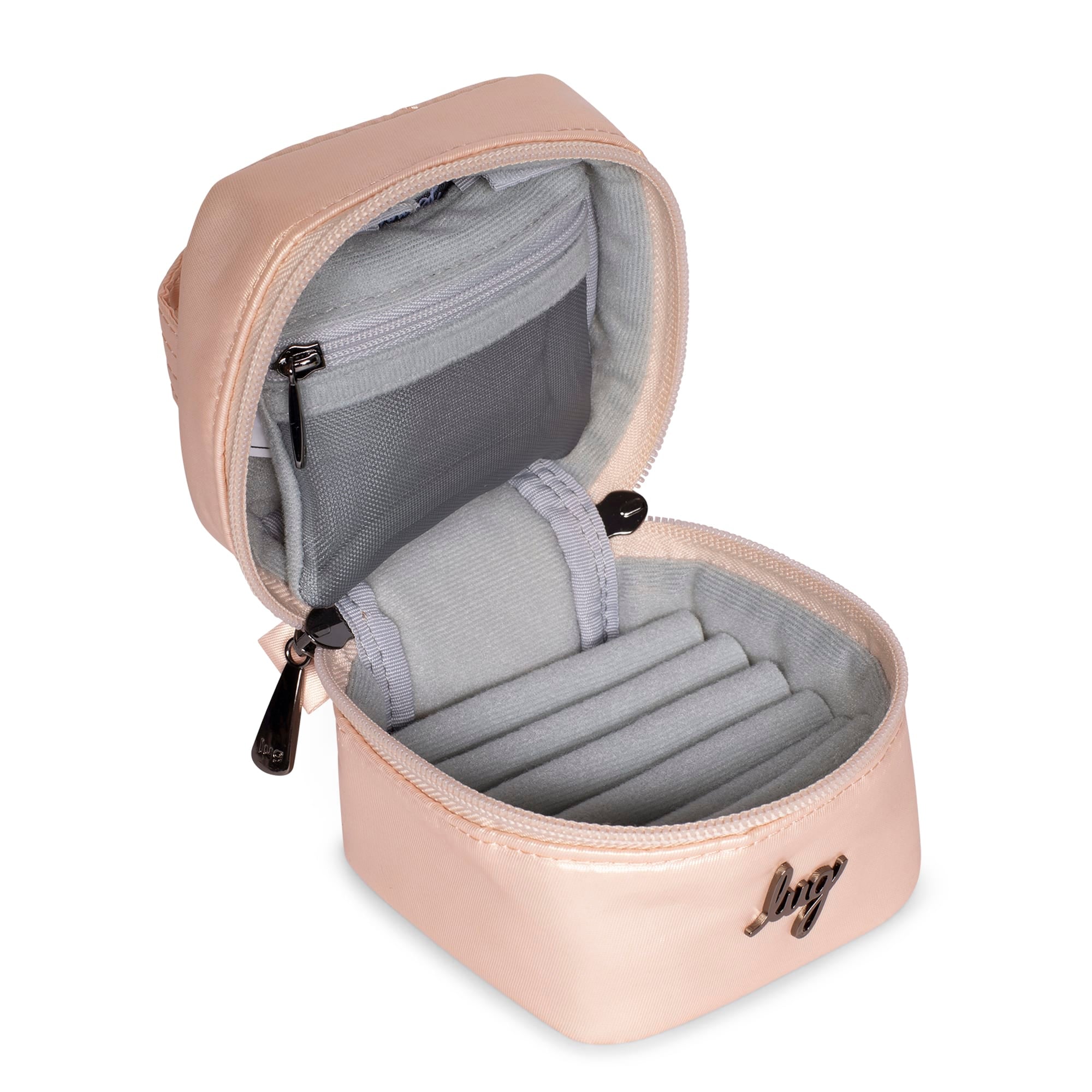 Swizzle Mini Jewelry Case - METALLIC ROSE GOLD - MiniSwizzle_RoseGoldMetallic_05