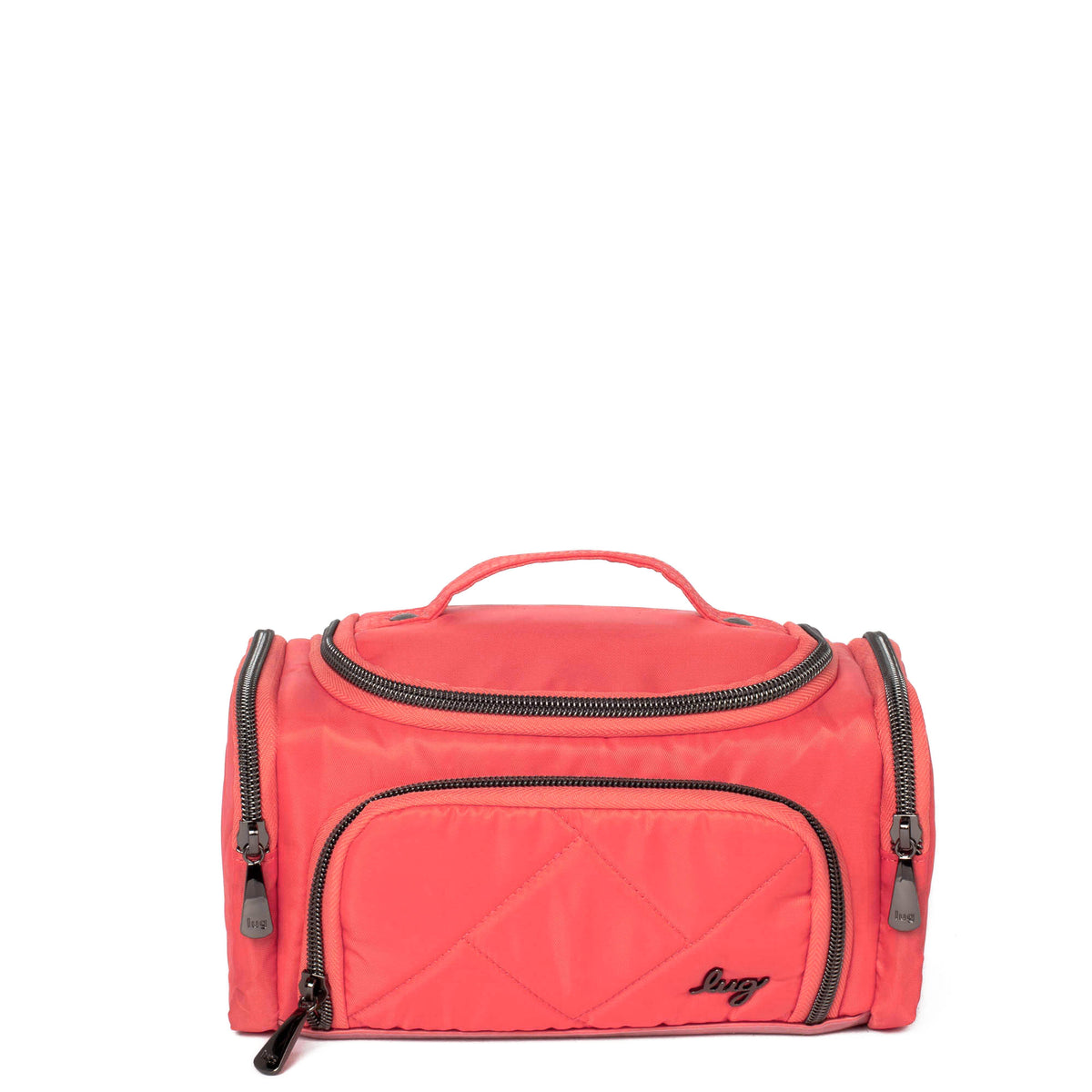 Trolley Mini Cosmetic Case - BLACK ABSTRACT FERNS - MiniTrolleySE_FruitPunch_01