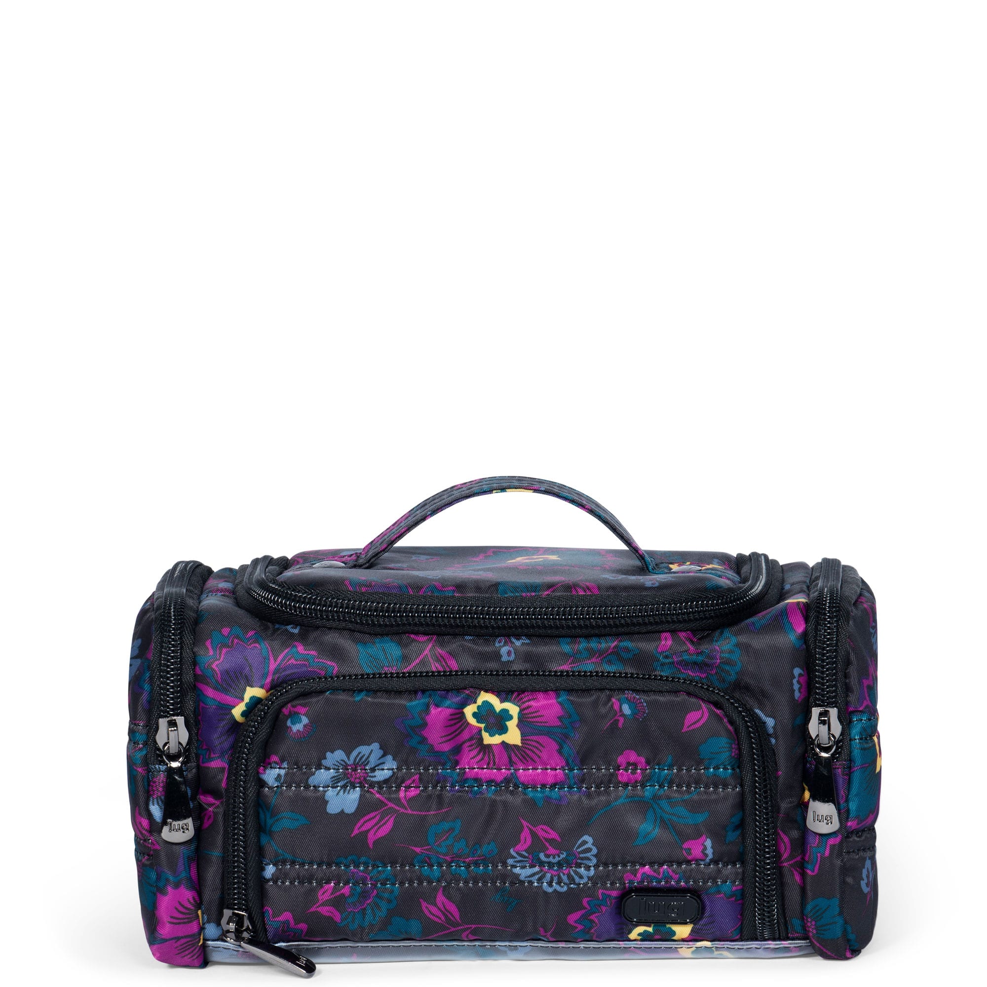 Trolley Mini Cosmetic Case - BOHO FLORAL BLACK - MiniTrolley_BohoFloralBlack_01