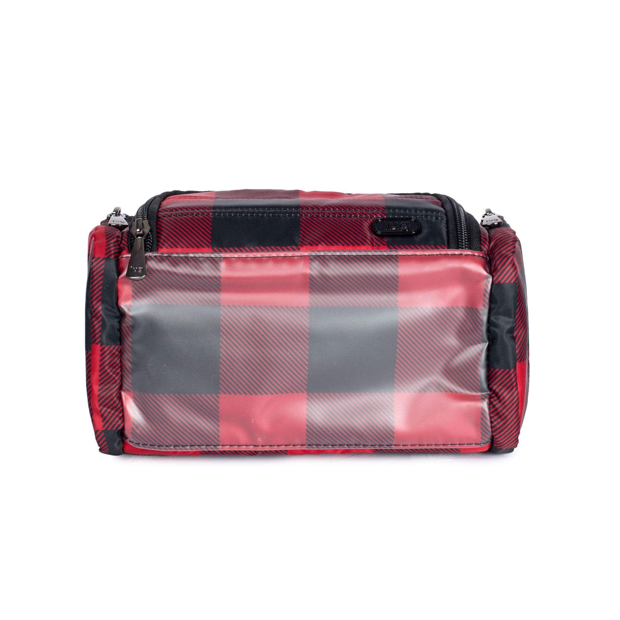 Trolley Mini Cosmetic Case - BUFFALO CHECK RED - MiniTrolley_BuffaloCheckRed_06