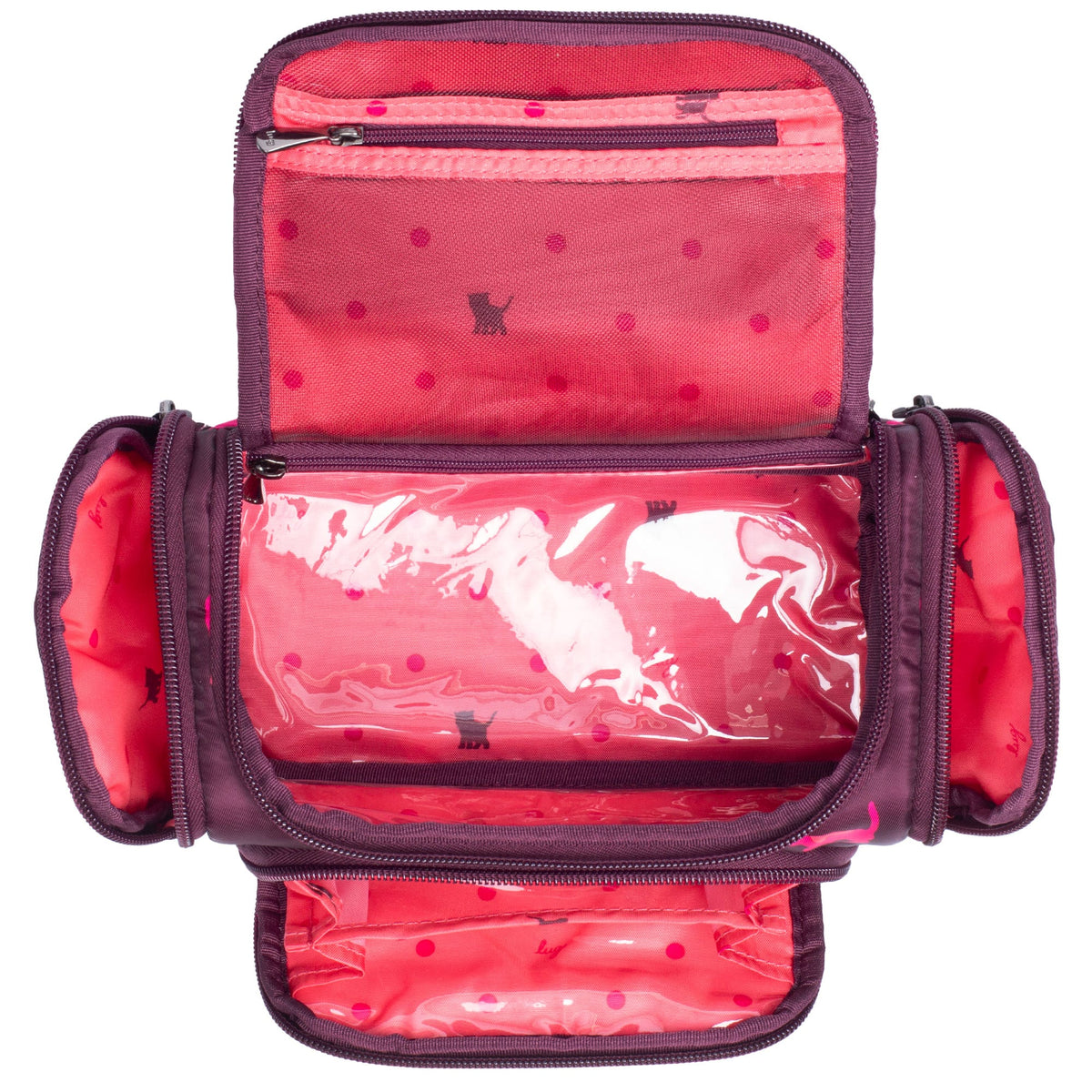 Trolley Mini Cosmetic Case - CATS ORCHID - MiniTrolley_CatsOrchid_05