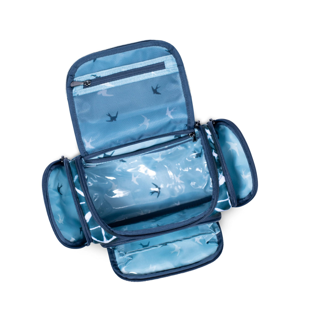 Trolley Mini Cosmetic Case - DIAMOND NAVY - MiniTrolley_DiamondNavy_06