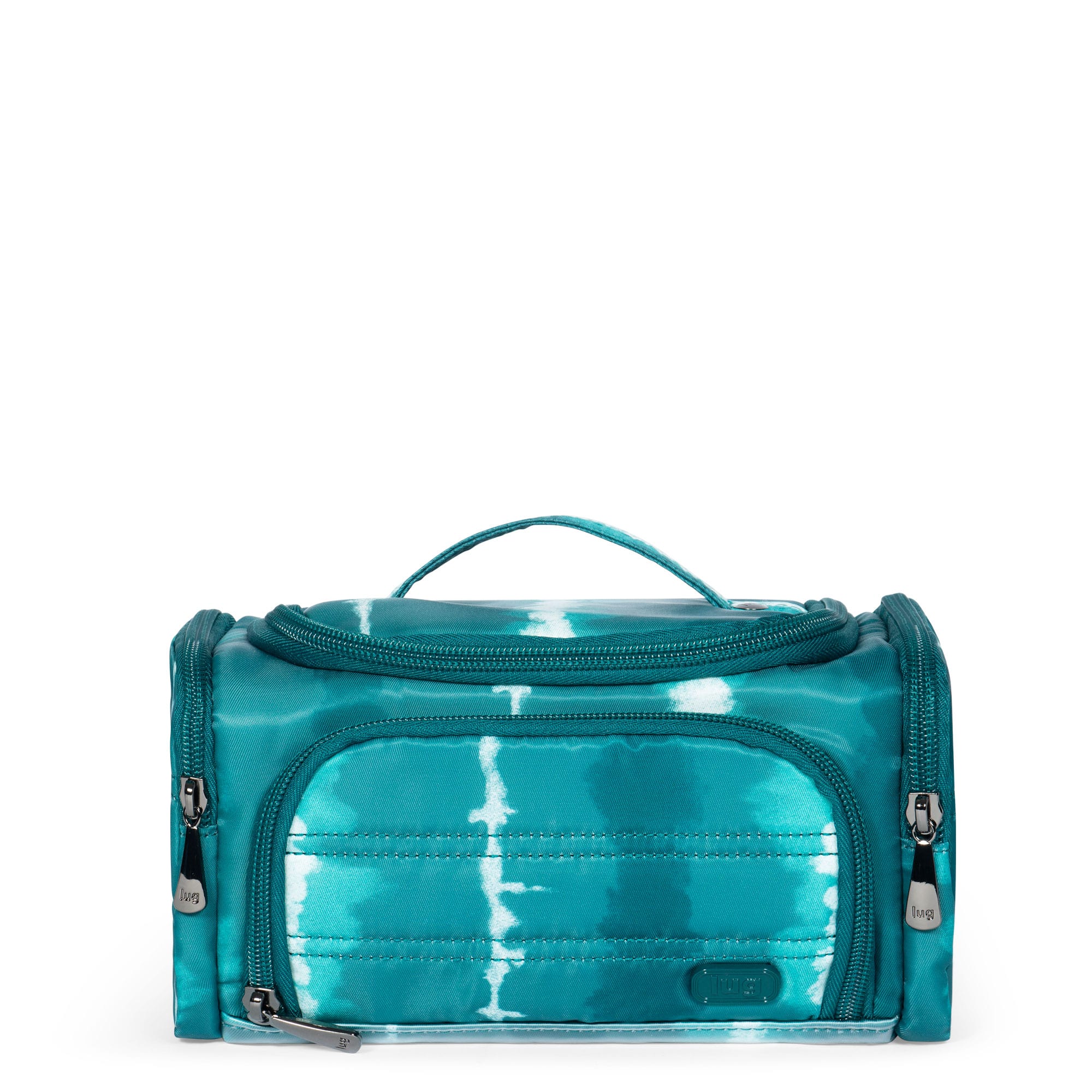 Trolley Mini Cosmetic Case - SHIBORI TEAL - MiniTrolley_ShiboriTeal_01