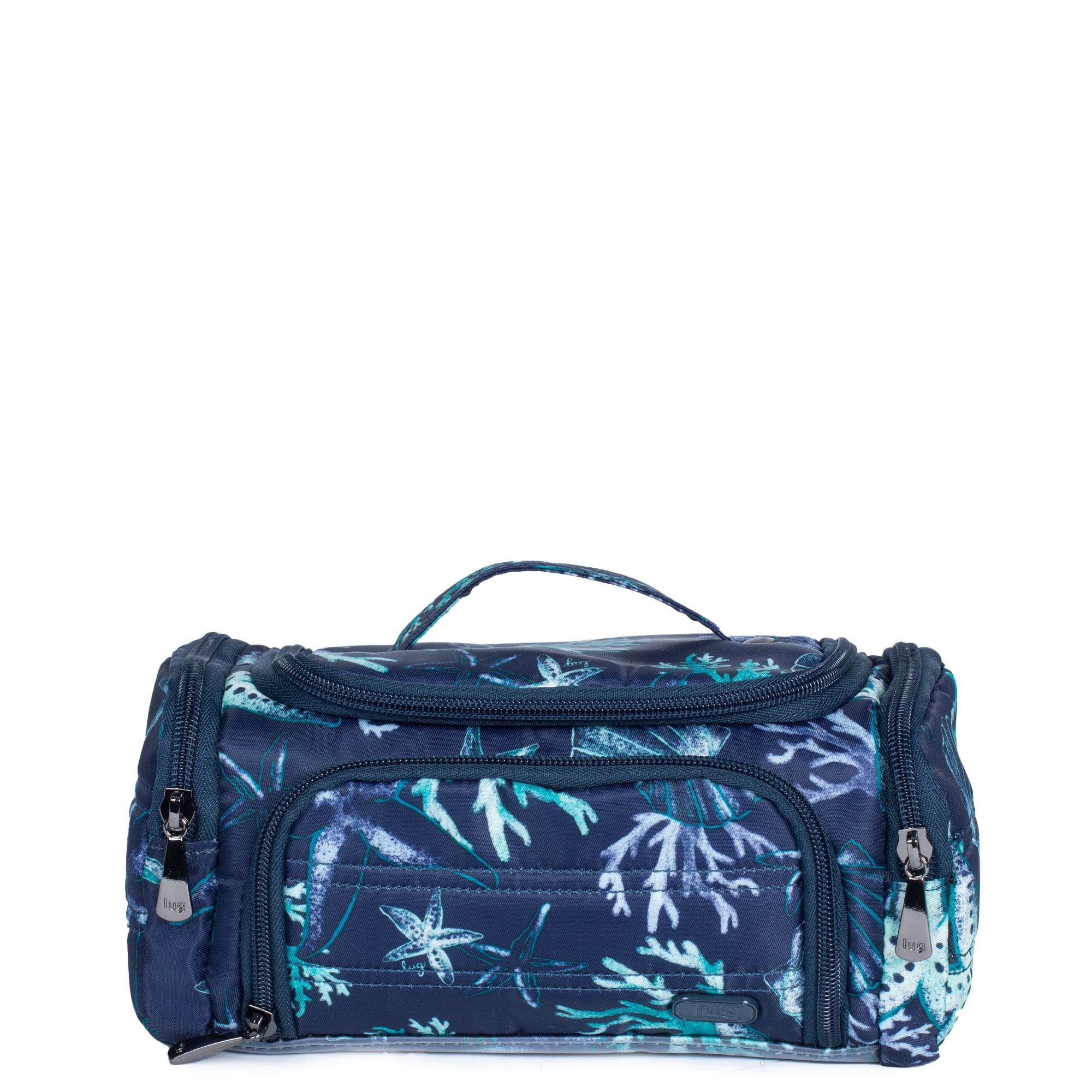 Trolley Mini Cosmetic Case - STARS AND SHELLS NAVY - MiniTrolley_StarsandShellsNavy_01