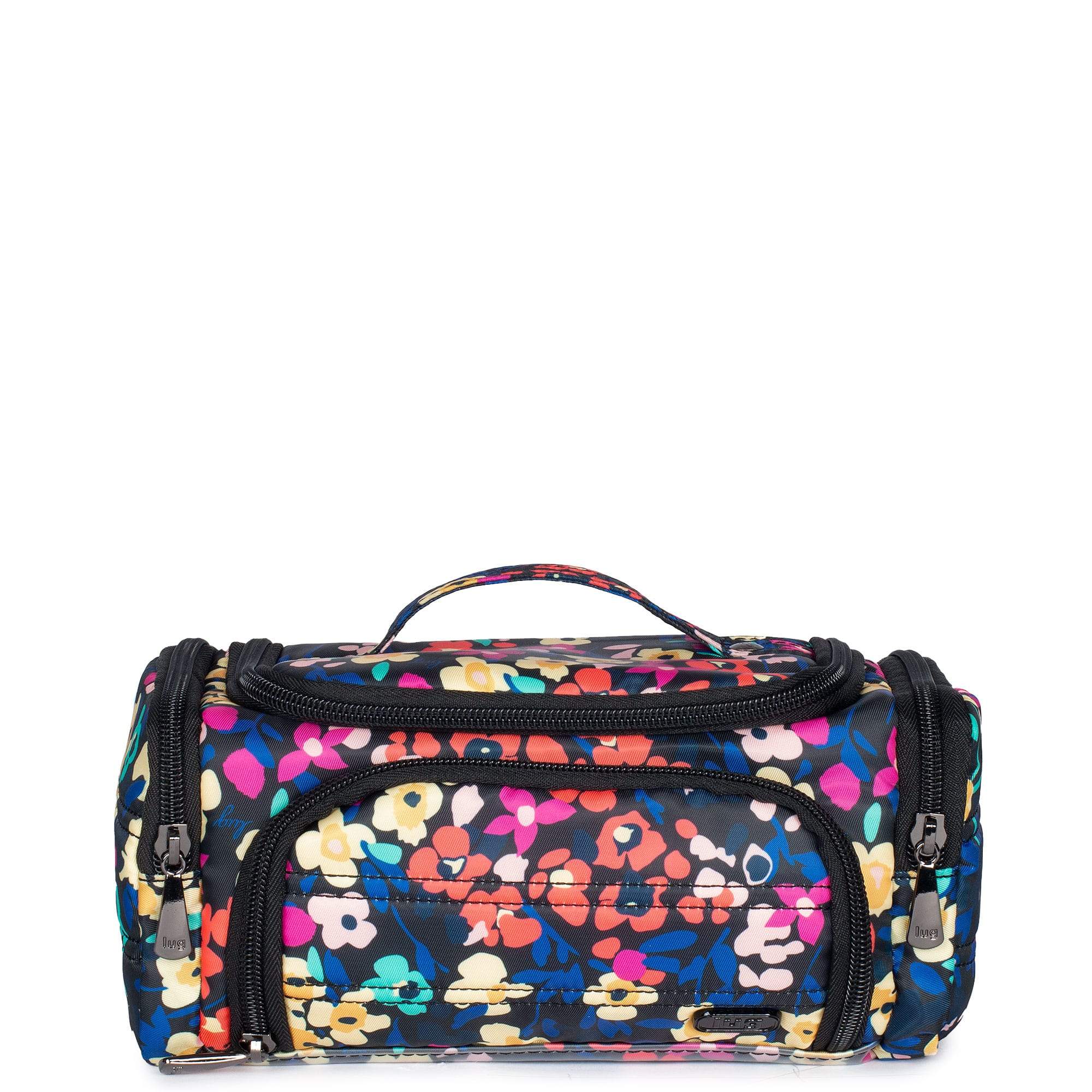 Trolley Mini Cosmetic Case - WILDFLOWER BLACK - MiniTrolley_WildflowerBlack_01