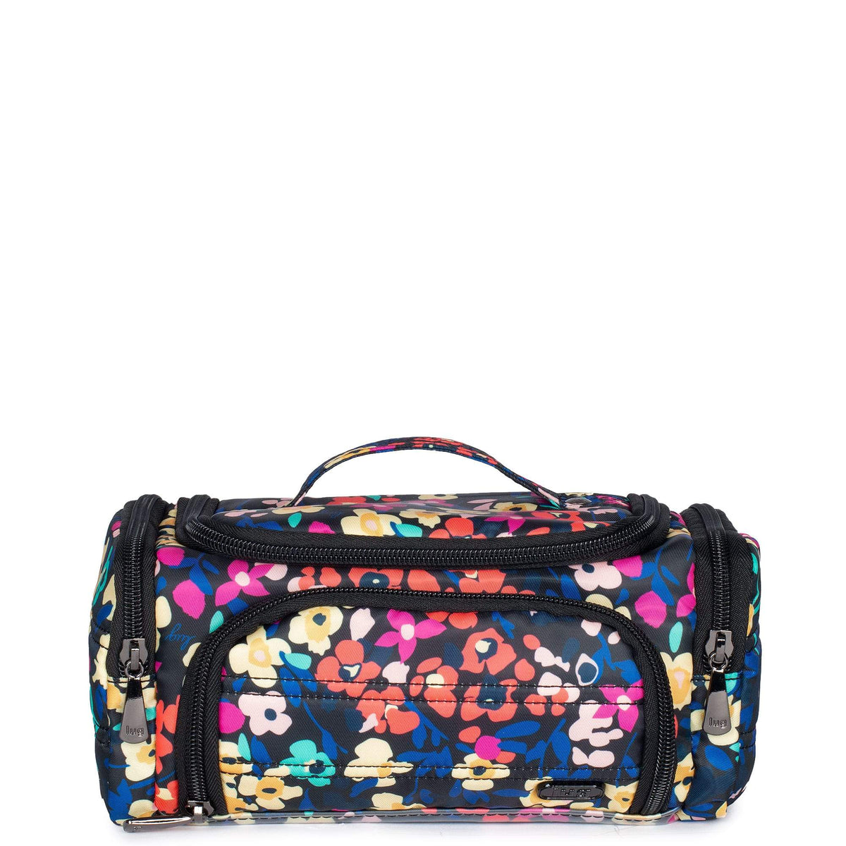 Trolley Mini Cosmetic Case - WILDFLOWER BLACK - MiniTrolley_WildflowerBlack_01