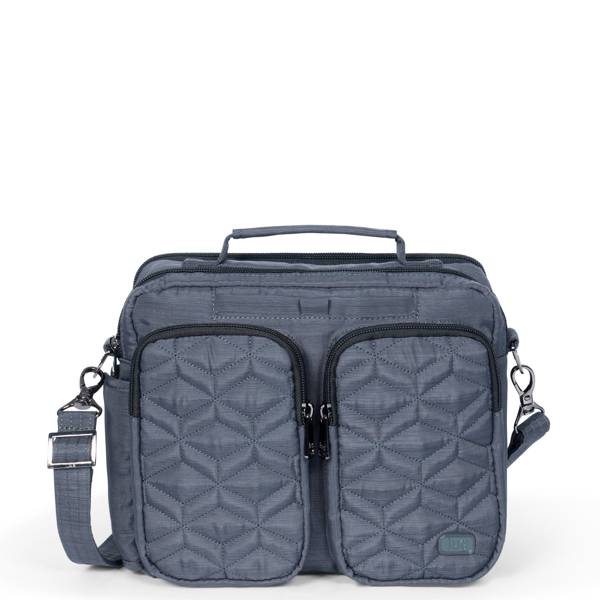 Navigator Crossbody Bag - BRUSHED GREY - Navigator_BrushedGrey_01