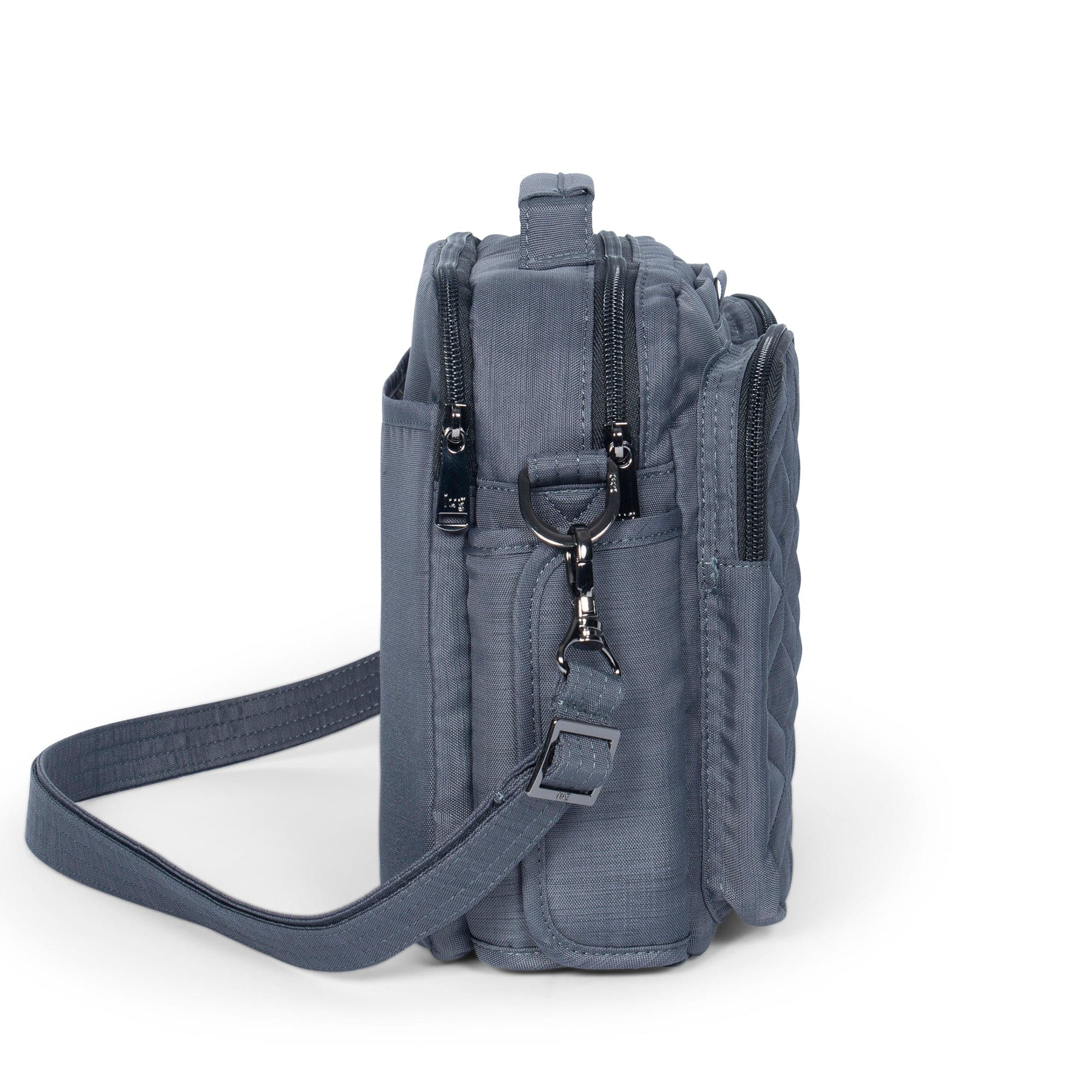 Navigator Crossbody Bag - BRUSHED GREY - Navigator_BrushedGrey_03