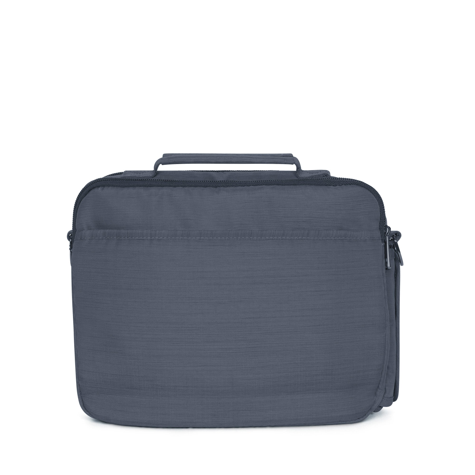 Navigator Crossbody Bag - BRUSHED GREY LOVE STRIPE BLACK - Navigator_BrushedGrey_04_b8e1cb01-4847-4360-a287-86014656b2e7