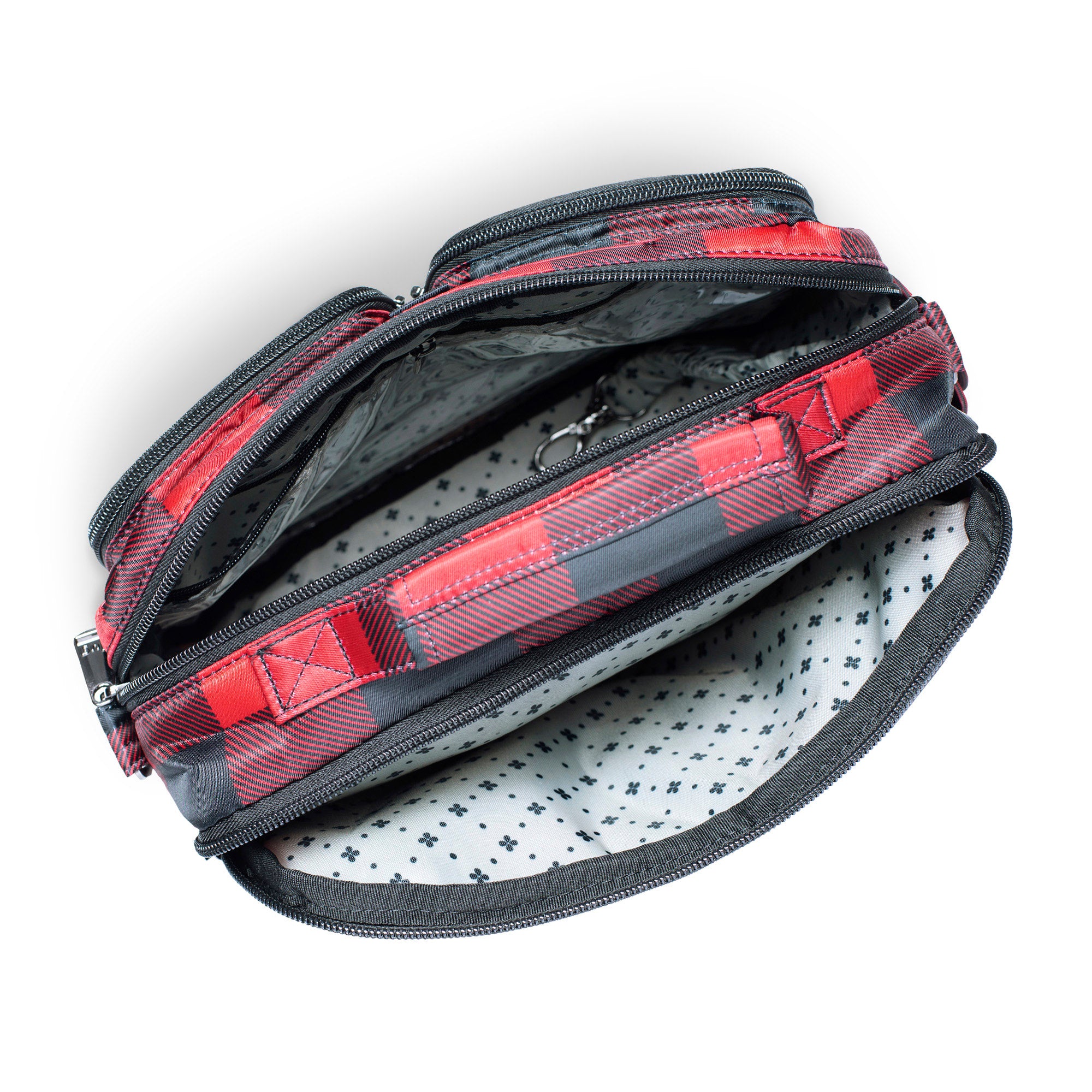 Navigator Crossbody Bag - BUFFALO CHECK RED - Navigator_BuffaloCheckRed_05