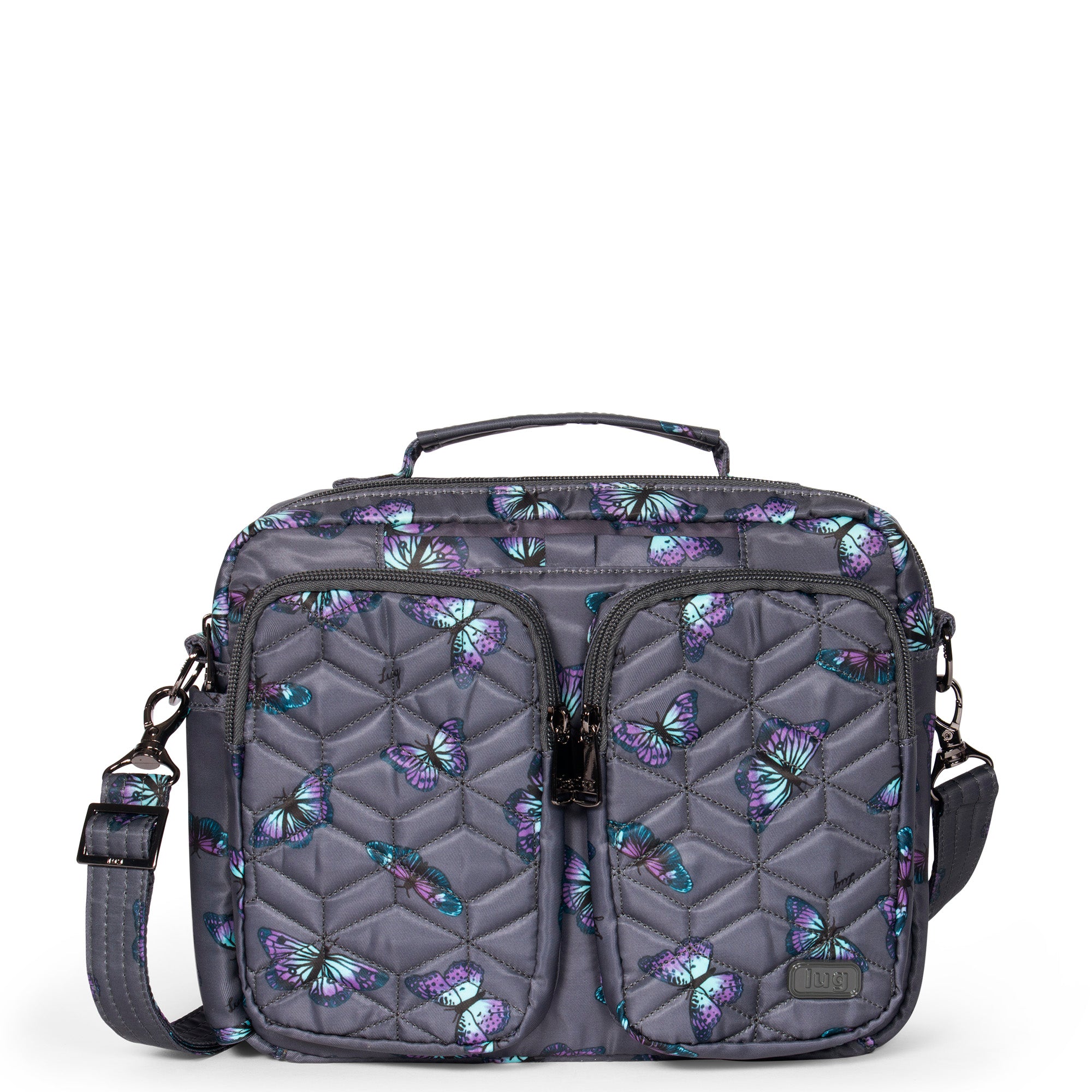Navigator Crossbody Bag - BUTTERFLY GREY - Navigator_ButterfleyGrey_01