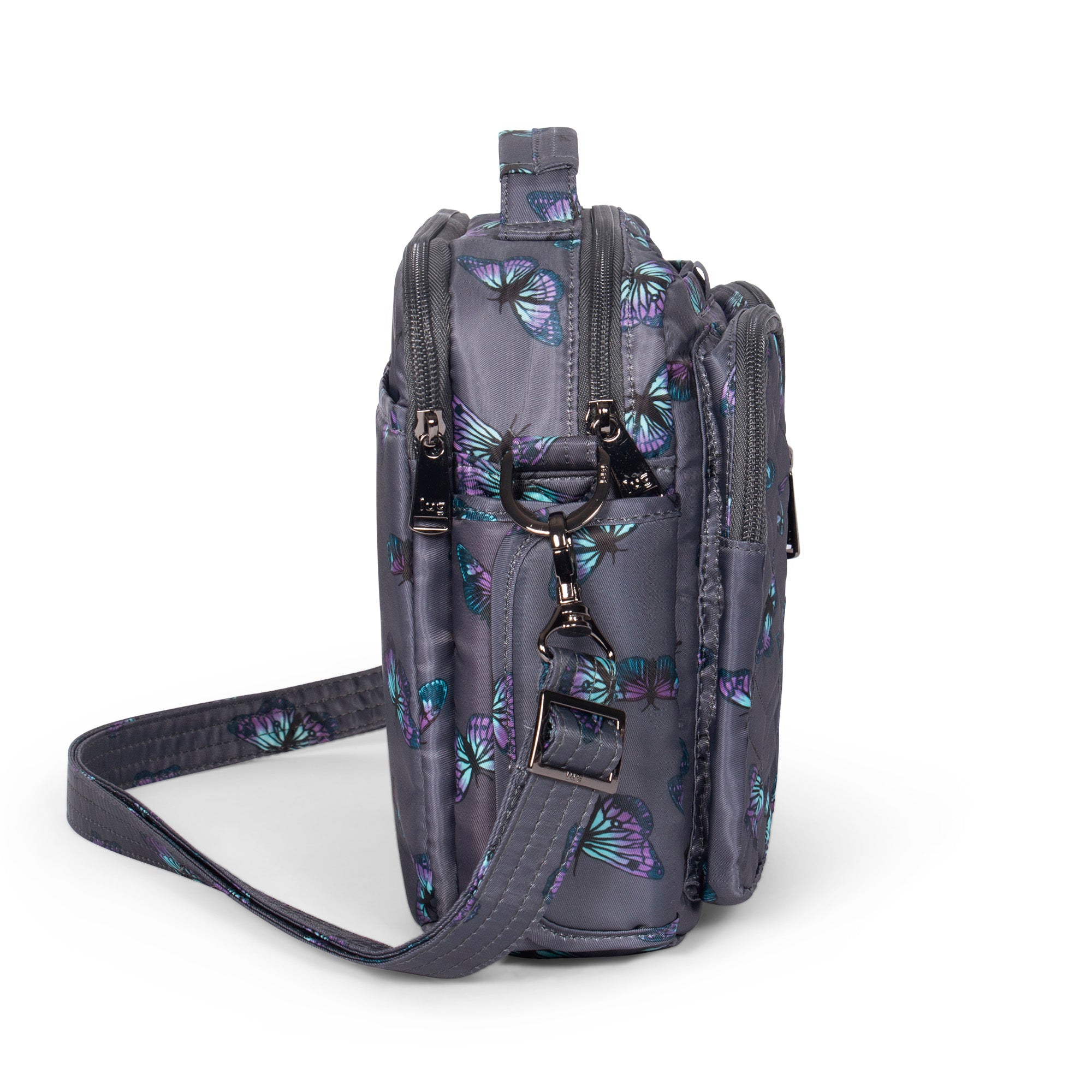 Navigator Crossbody Bag - BUTTERFLY GREY - Navigator_ButterfleyGrey_03