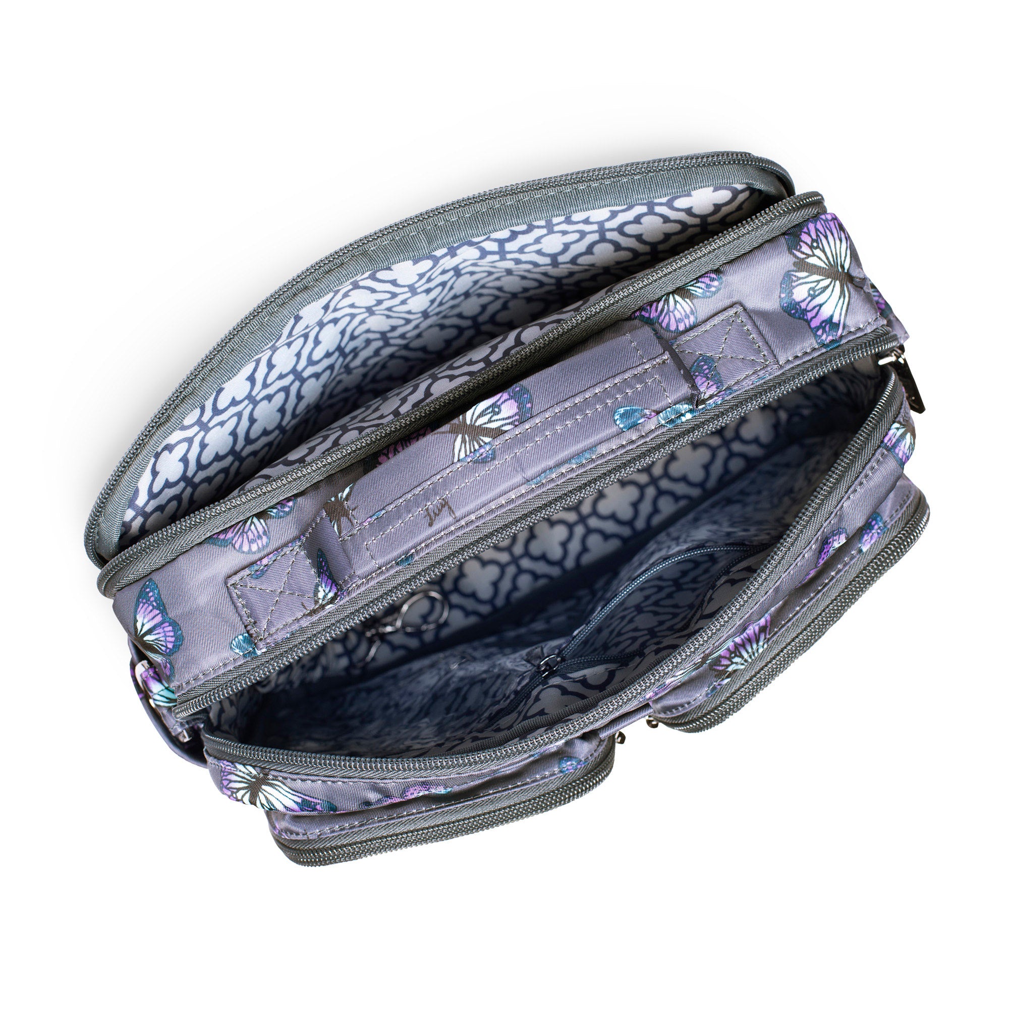 Navigator Crossbody Bag - BUTTERFLY GREY - Navigator_ButterfleyGrey_05