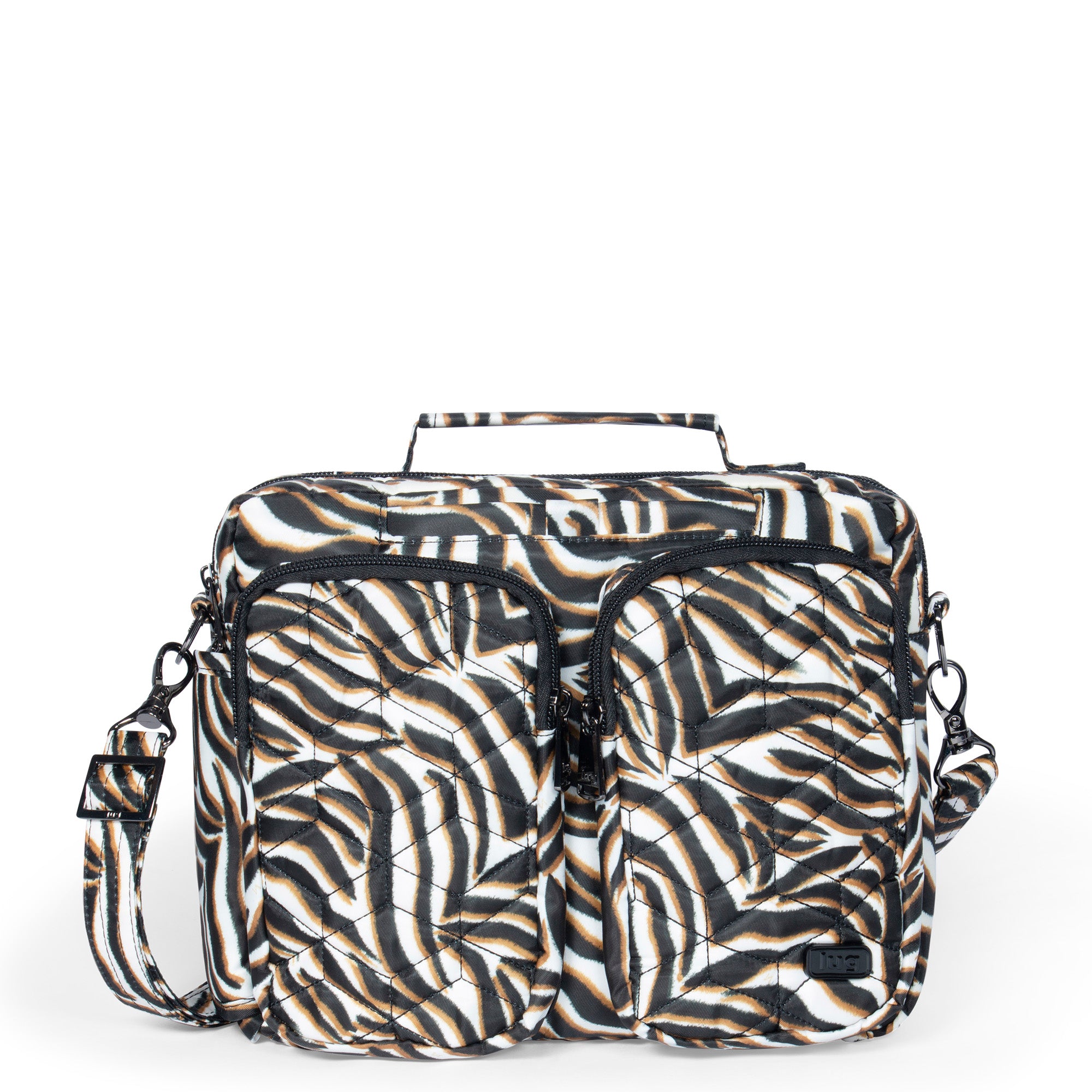 Navigator Crossbody Bag - ZEBRA SAND - Navigator_ZebraSand_01