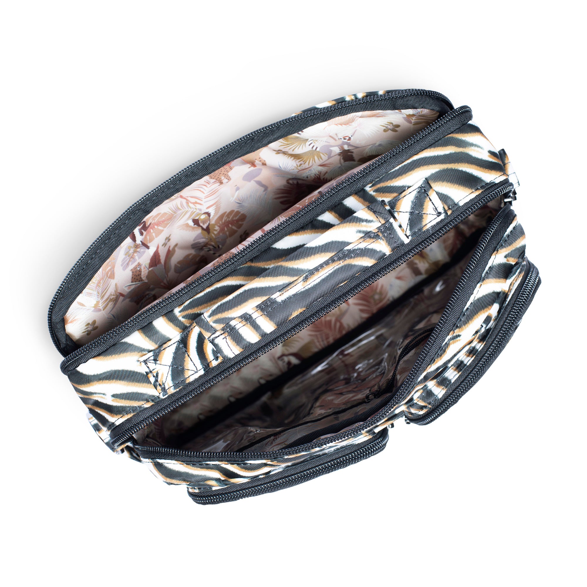 Navigator Crossbody Bag - ZEBRA SAND - Navigator_ZebraSand_05