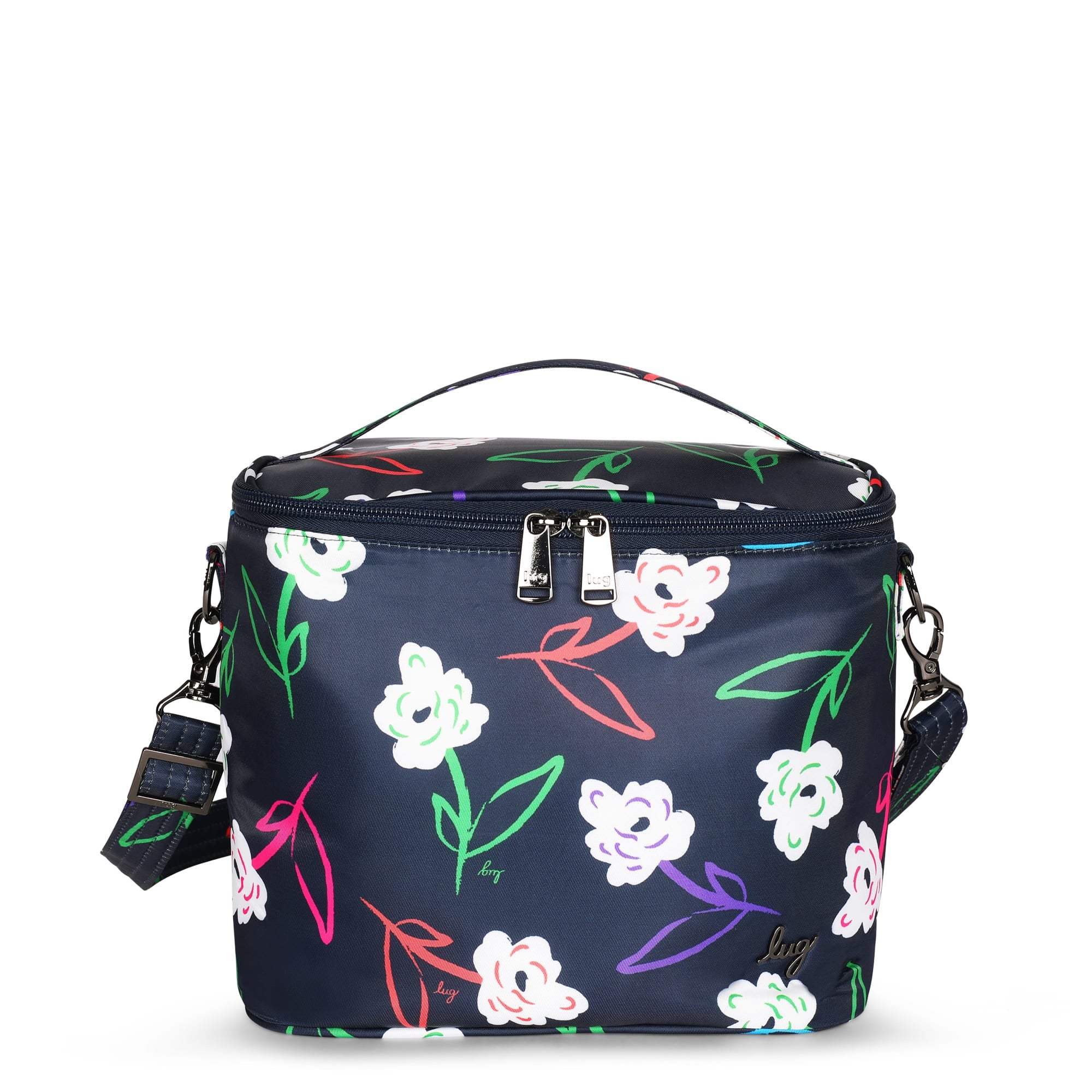 Nibble Convertible Lunch Tote Bag - BRIGHT FLORAL - Nibble_Bright_Floral_01