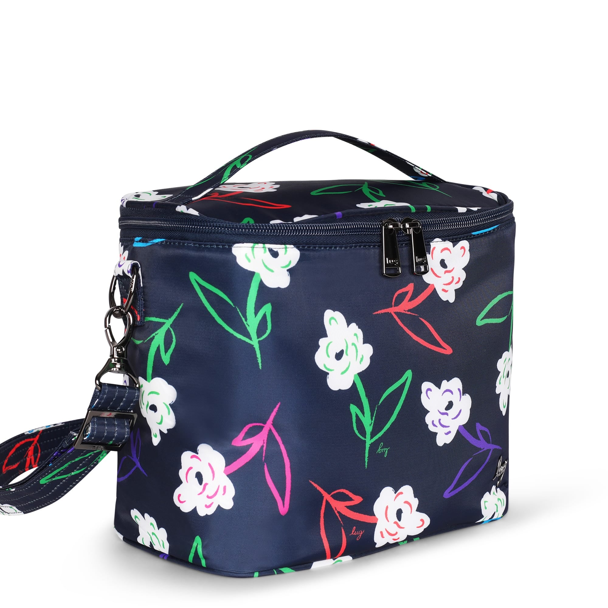 Nibble Convertible Lunch Tote Bag - BRIGHT FLORAL - Nibble_Bright_Floral_02