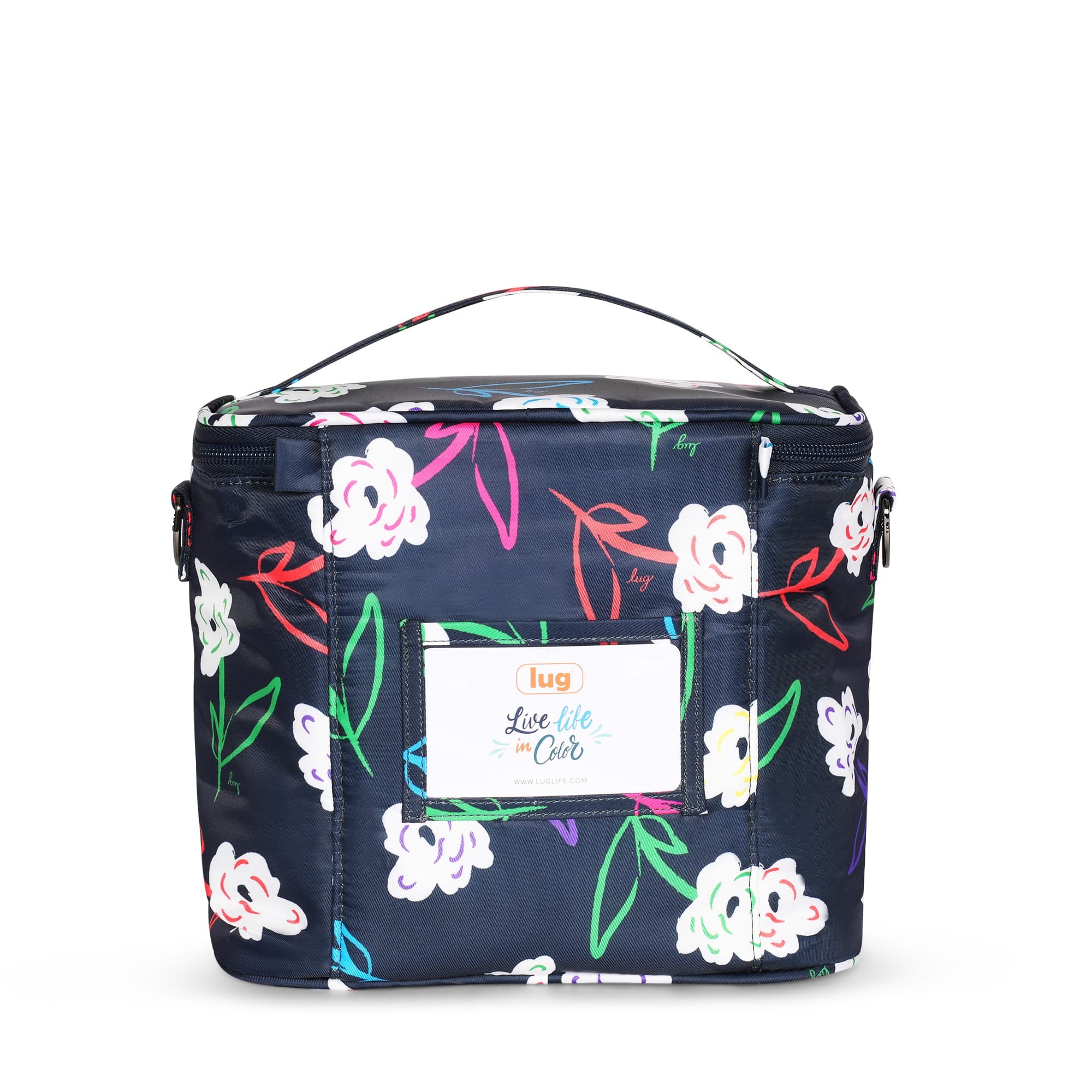 Nibble Convertible Lunch Tote Bag - BRIGHT FLORAL - Nibble_Bright_Floral_04