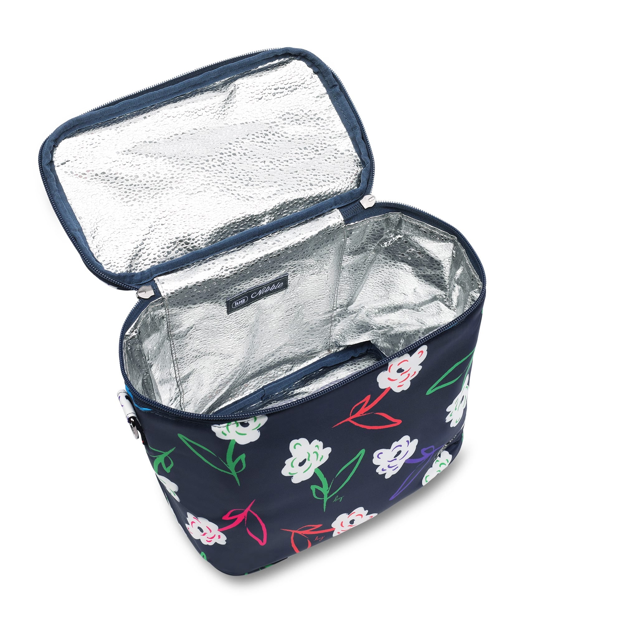 Nibble Convertible Lunch Tote Bag - BRIGHT FLORAL - Nibble_Bright_Floral_05