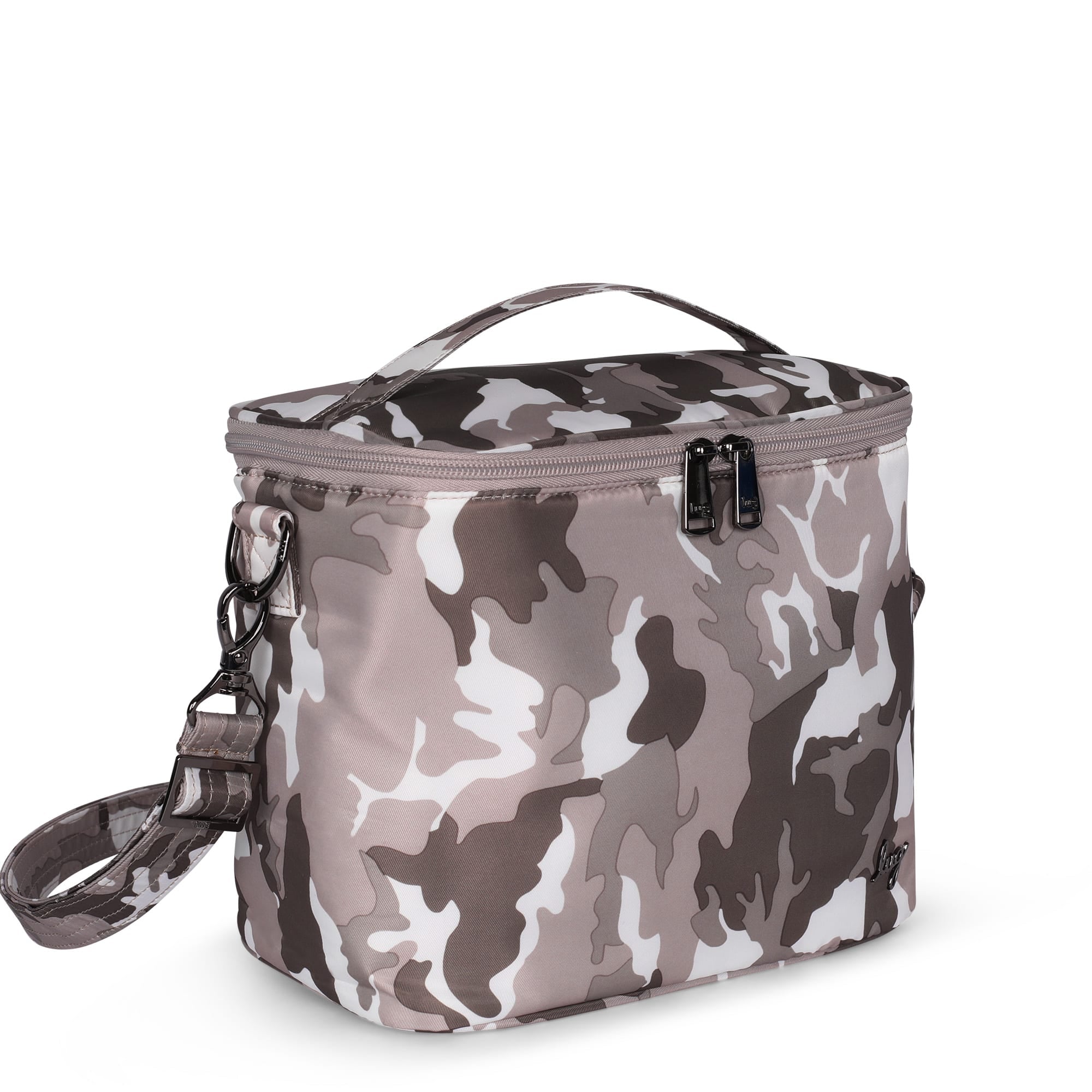 Nibble Convertible Lunch Tote Bag - CAMO TAUPE - Nibble_CamoTaupe_02