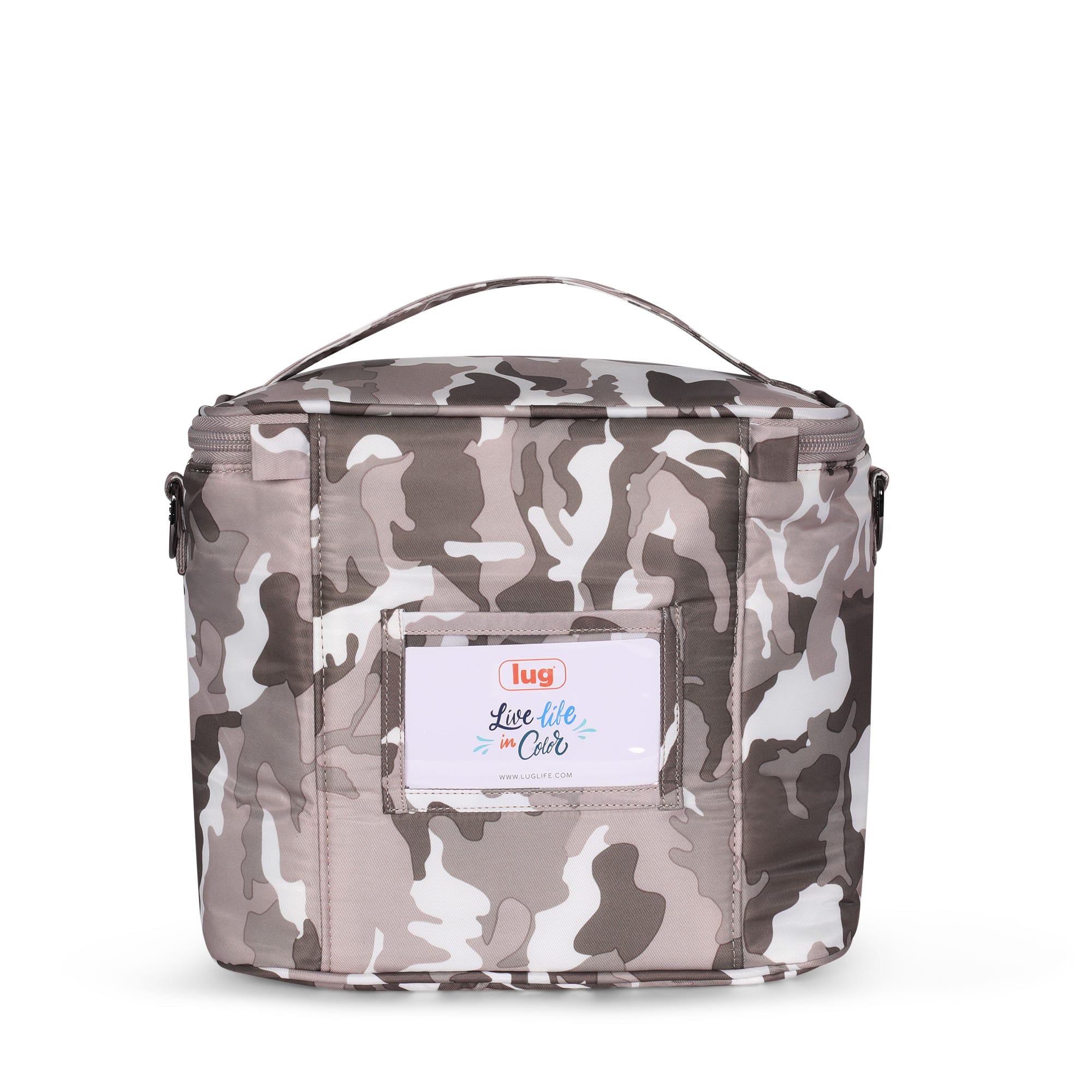 Nibble Convertible Lunch Tote Bag - CAMO TAUPE - Nibble_CamoTaupe_04