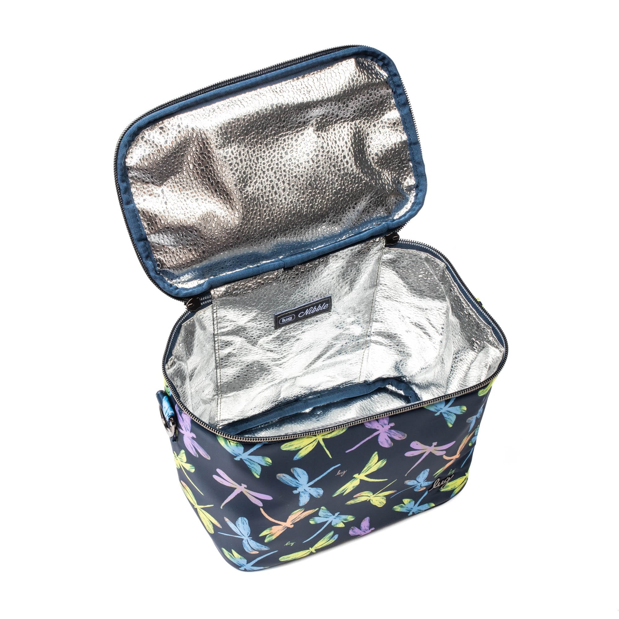 Nibble Convertible Lunch Tote Bag - DRAGONFLY ICEPOP - Nibble_DragonflyIcePop_05